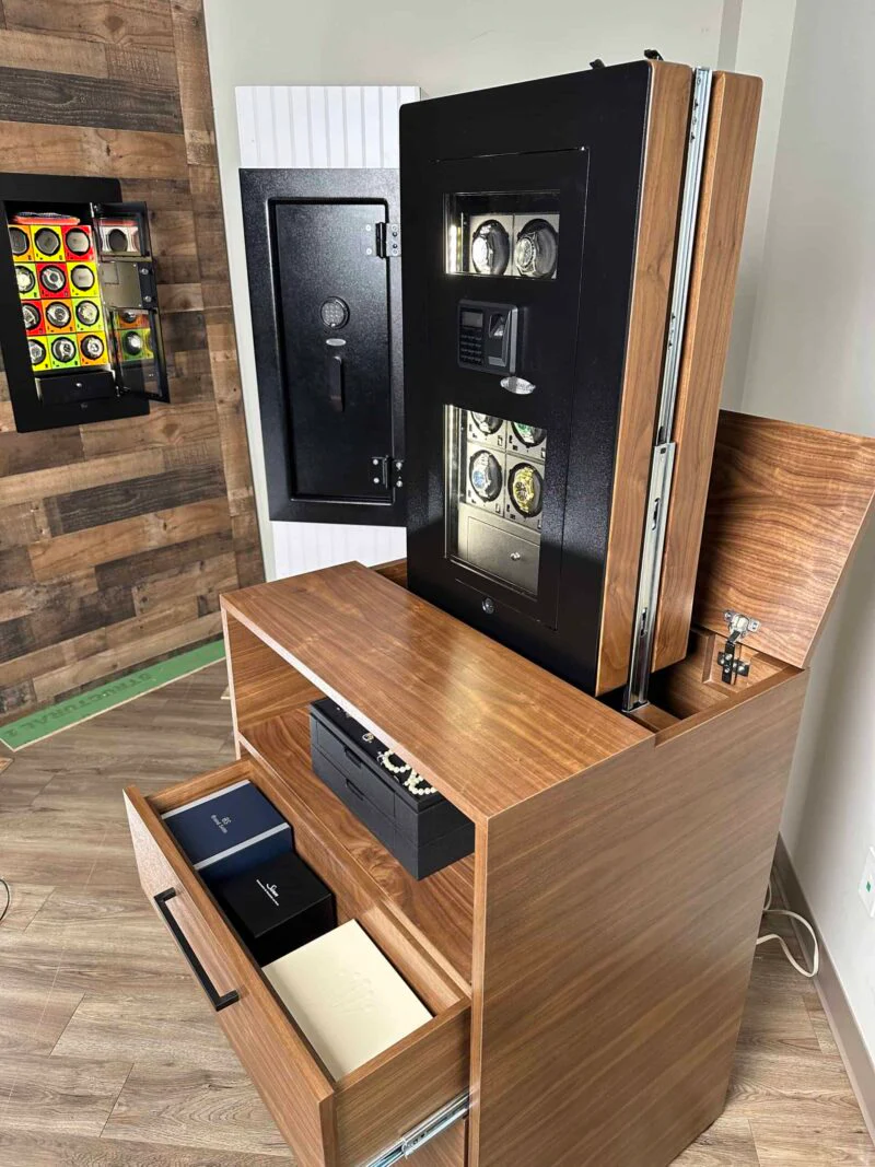 BlumSafe Concealment Cabinet with Hidden Safe