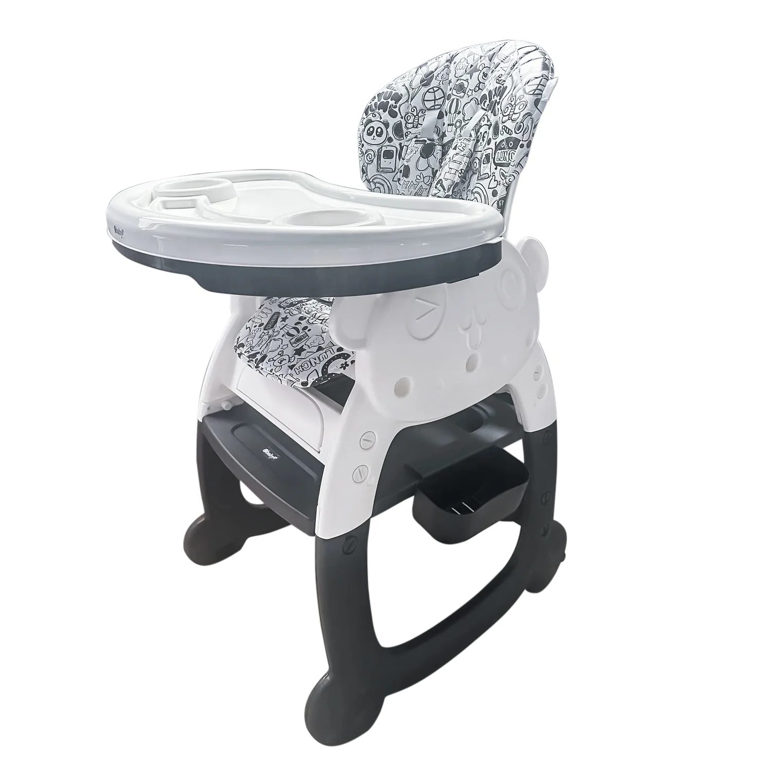 SILLA DE COMER ARTIST EB640 EBABY NEGRO