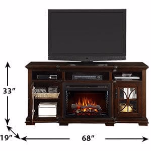 Scarlett Electric Fireplace Media Console