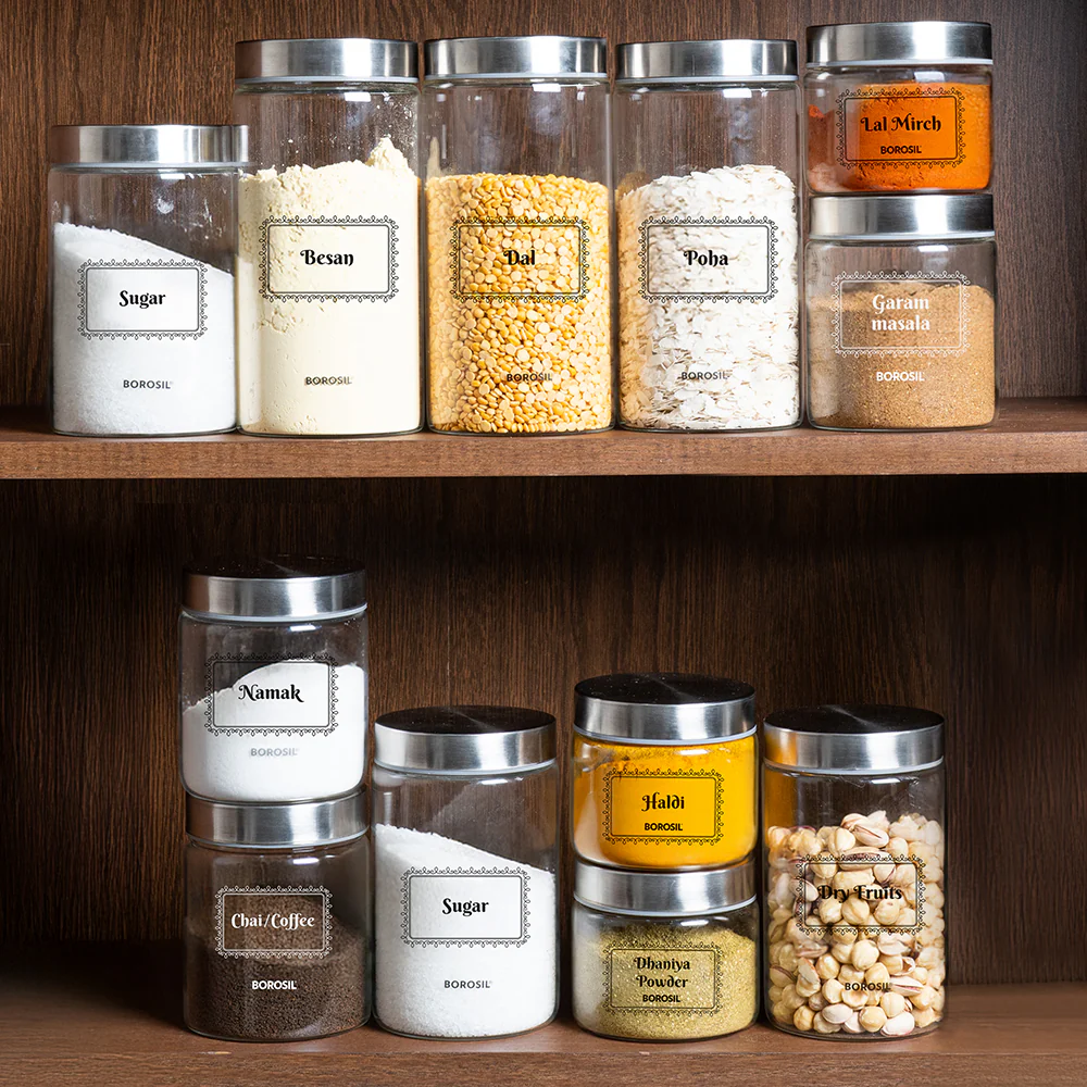 Endura Airtight Glass Jar Set