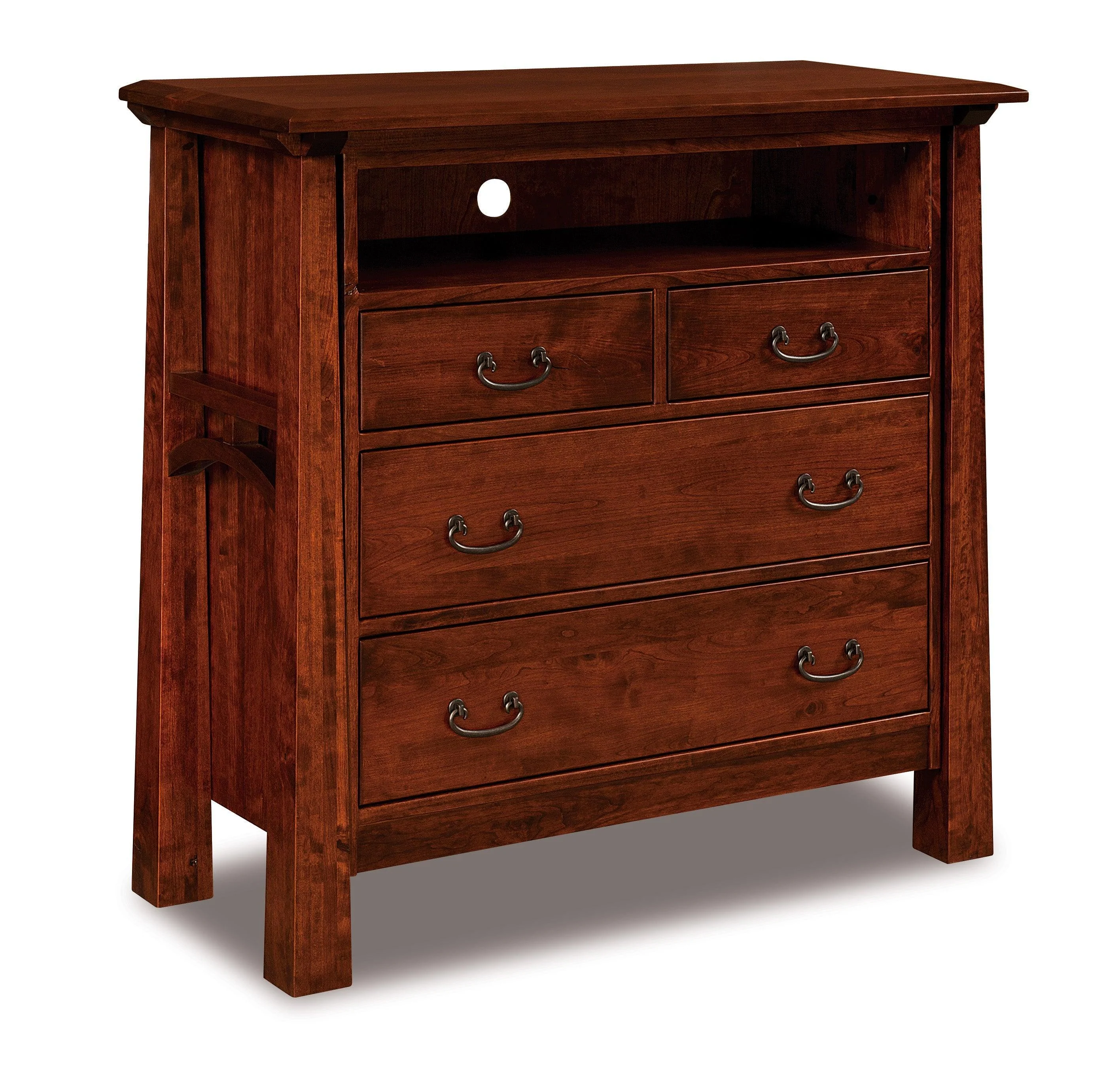 Amish Artesa Four Drawer Media Chest