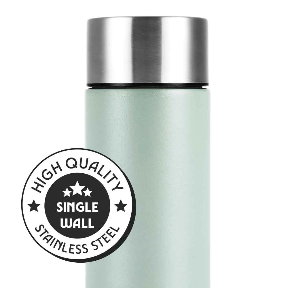 Borosil CoolSip SS Single Wall Bottle, Mint, 1 L