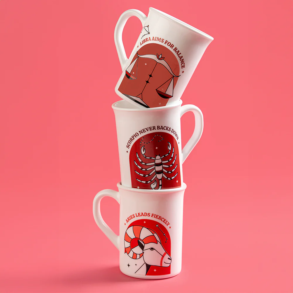 Larah by Borosil Aries Mug, 350ml