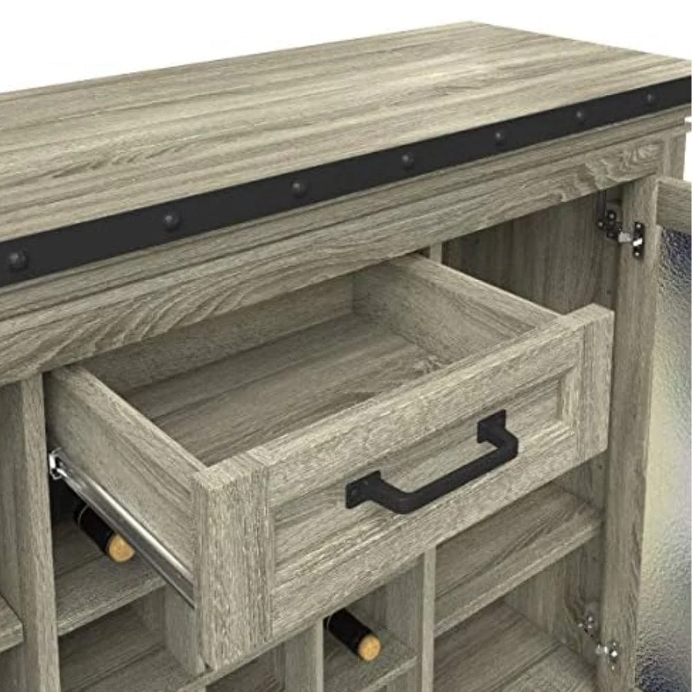 Downtown Loft Bar Cabinet