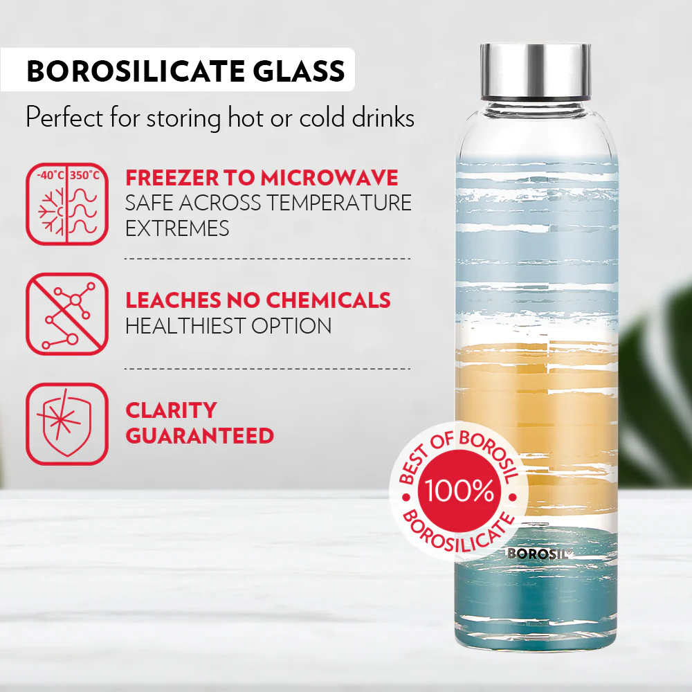 Neo Narrow Mouth Glance Glass Bottle