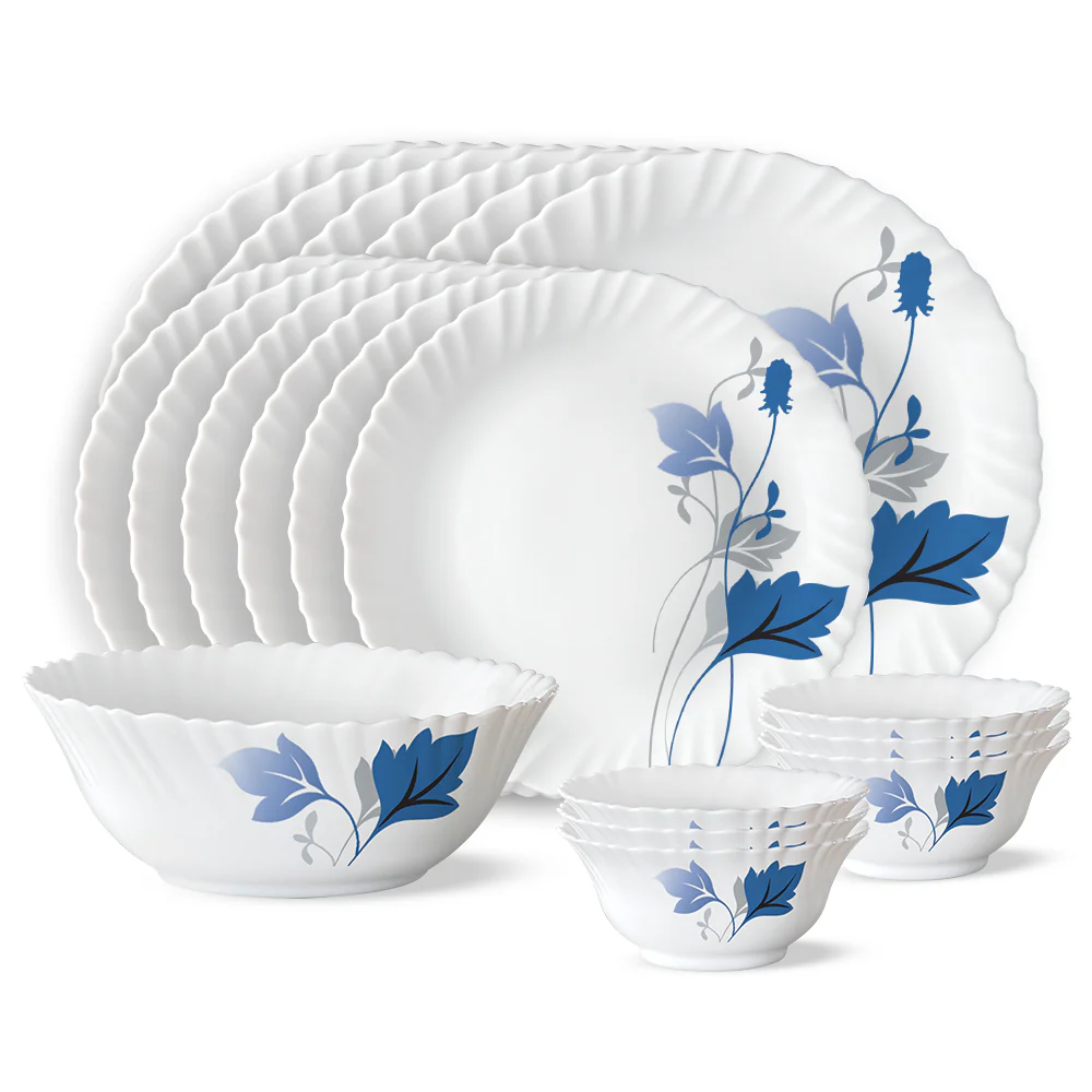 Larah by Borosil Ageria Dinner Set, 19 pc
