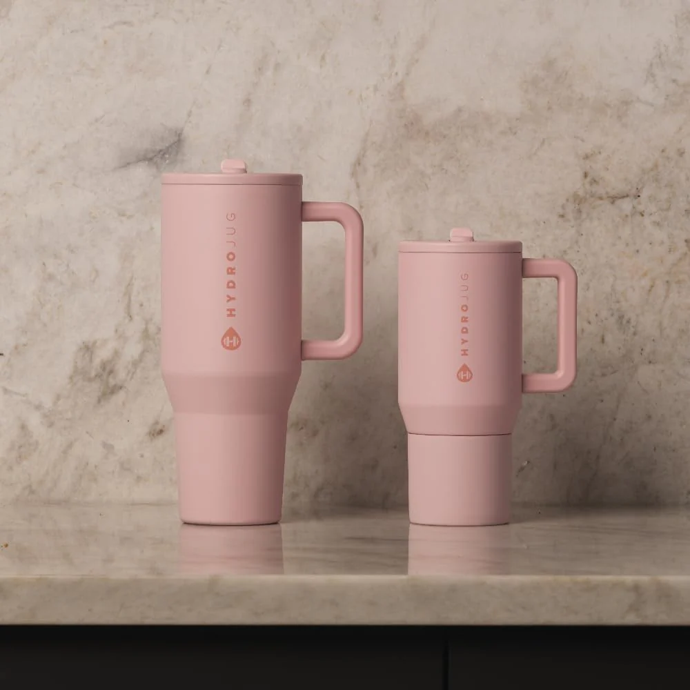 40 oz Water Bottle with Handle & Flip Straw - Fits in Cup Holder, Leak Resistant Tumbler-Reusable Insulated Stainless Steel & Rubber Base