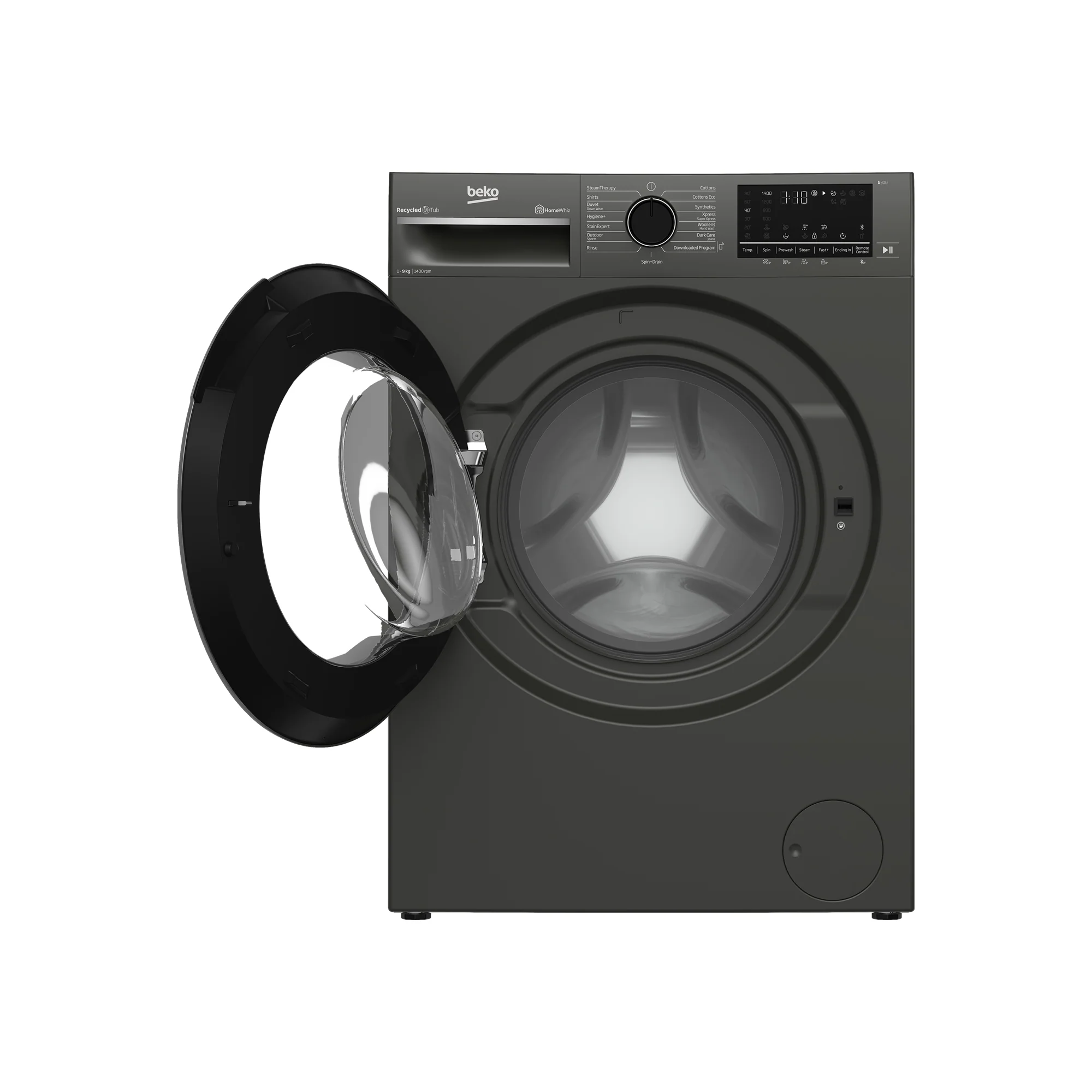 Beko 9kg Front Loader Manhattan Grey