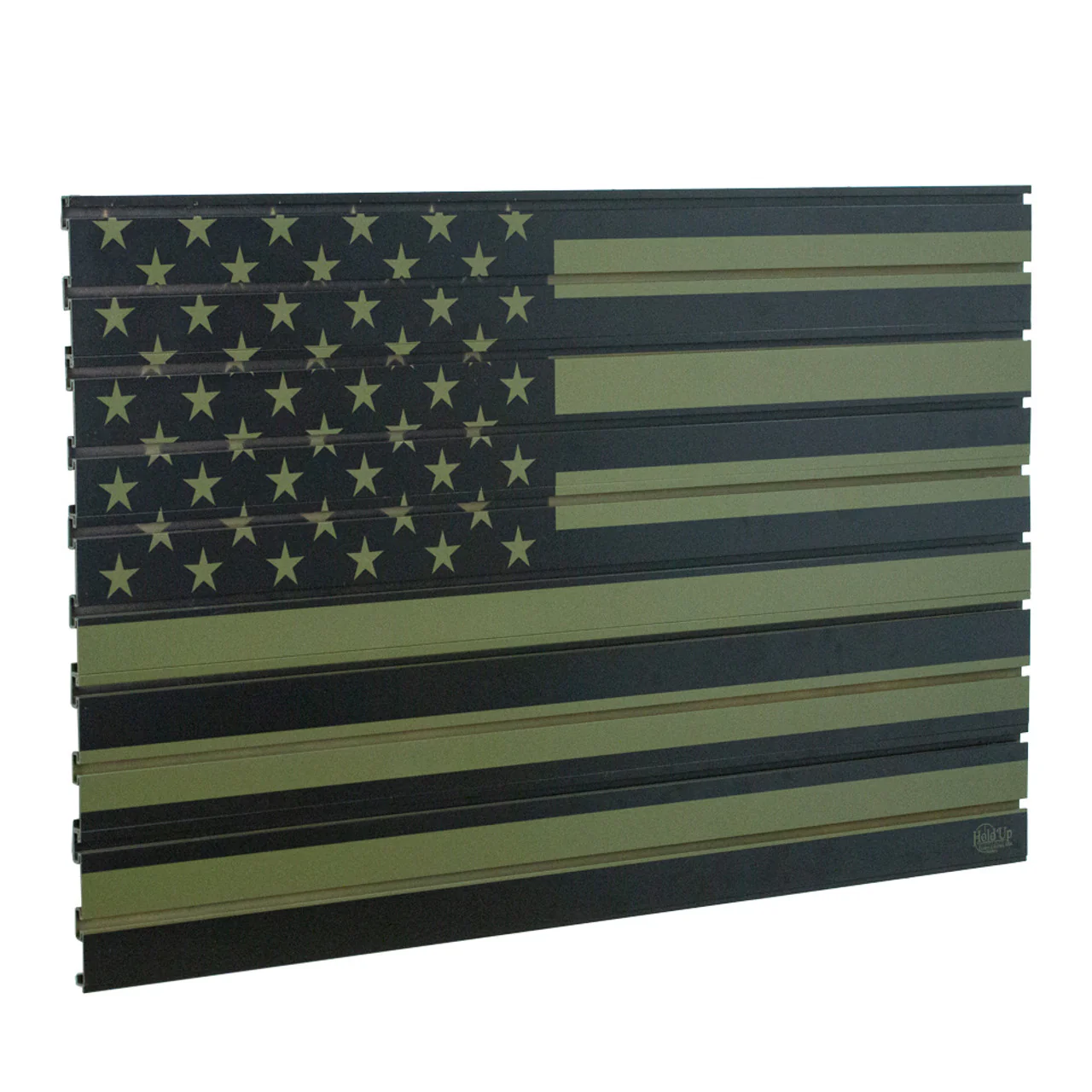 Hold up Displays American Flag Strongwall Olive Drab Green HDSW2-2.5X4-GF