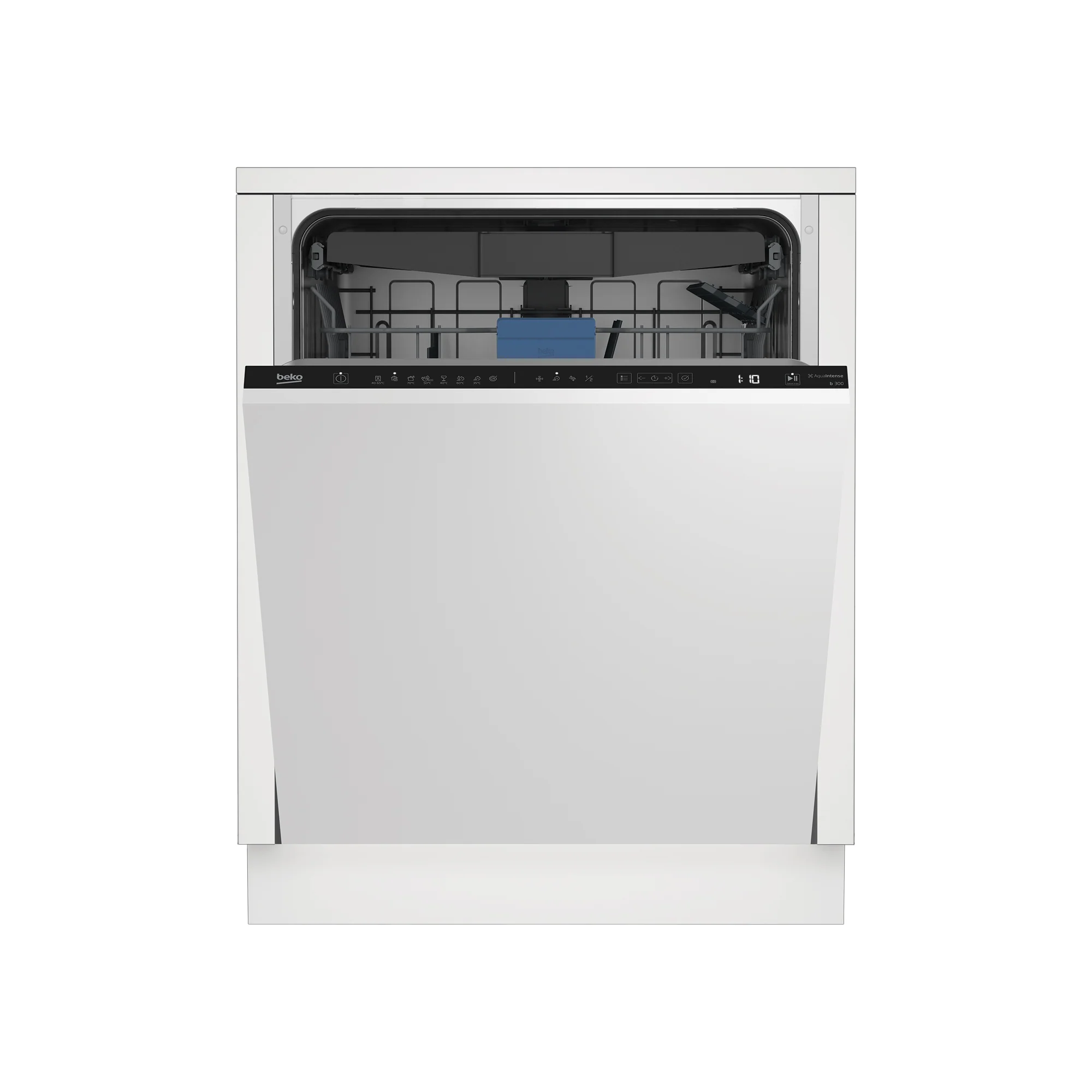 Beko Integrated Dishwasher with AquaIntense White