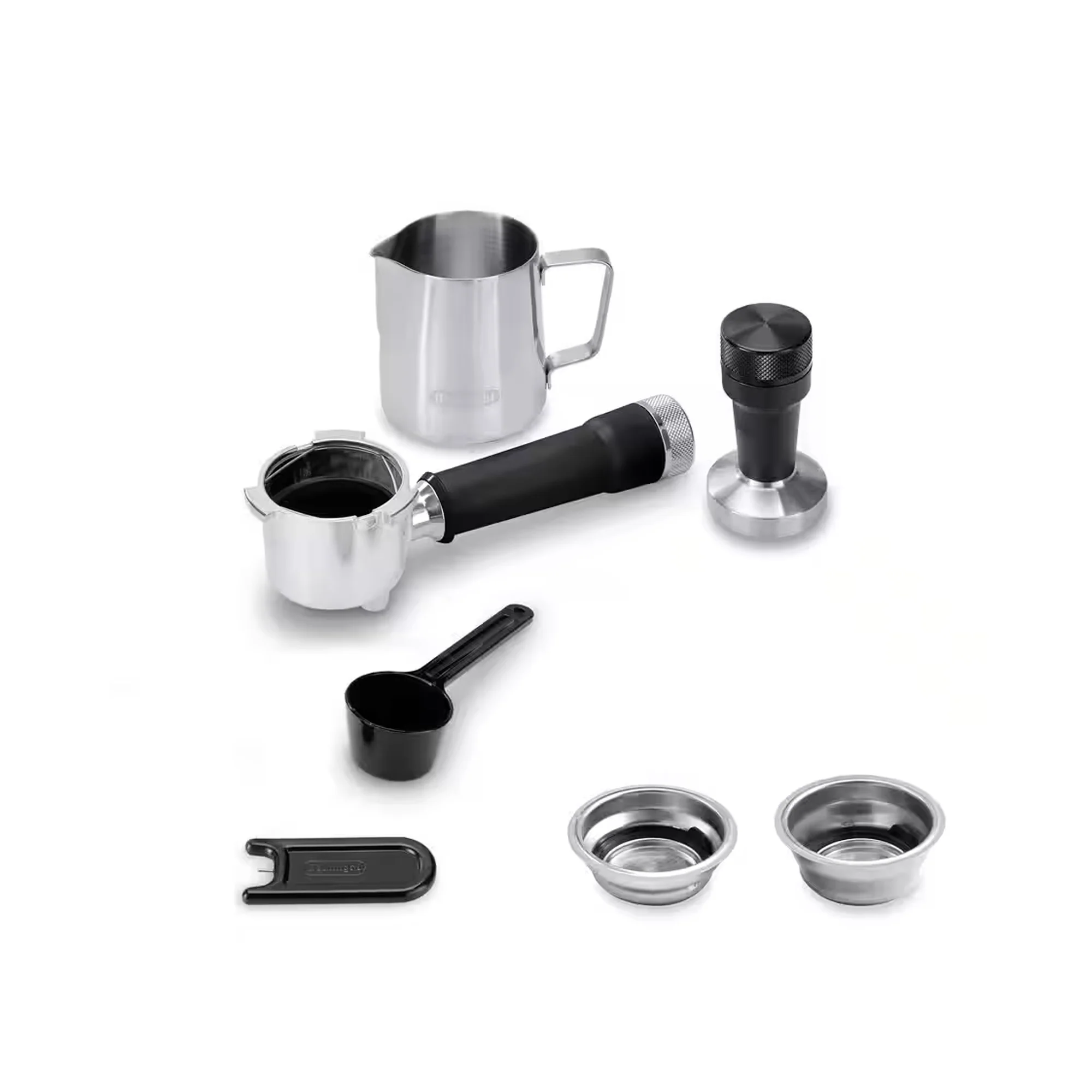 Delonghi Dedica Duo Manual Coffee Maker Silver Hot and Cold brew
