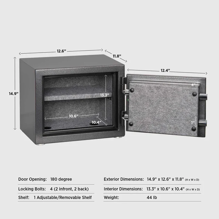 IslandSafe FNS30 FireShield Compact Fireproof Safe
