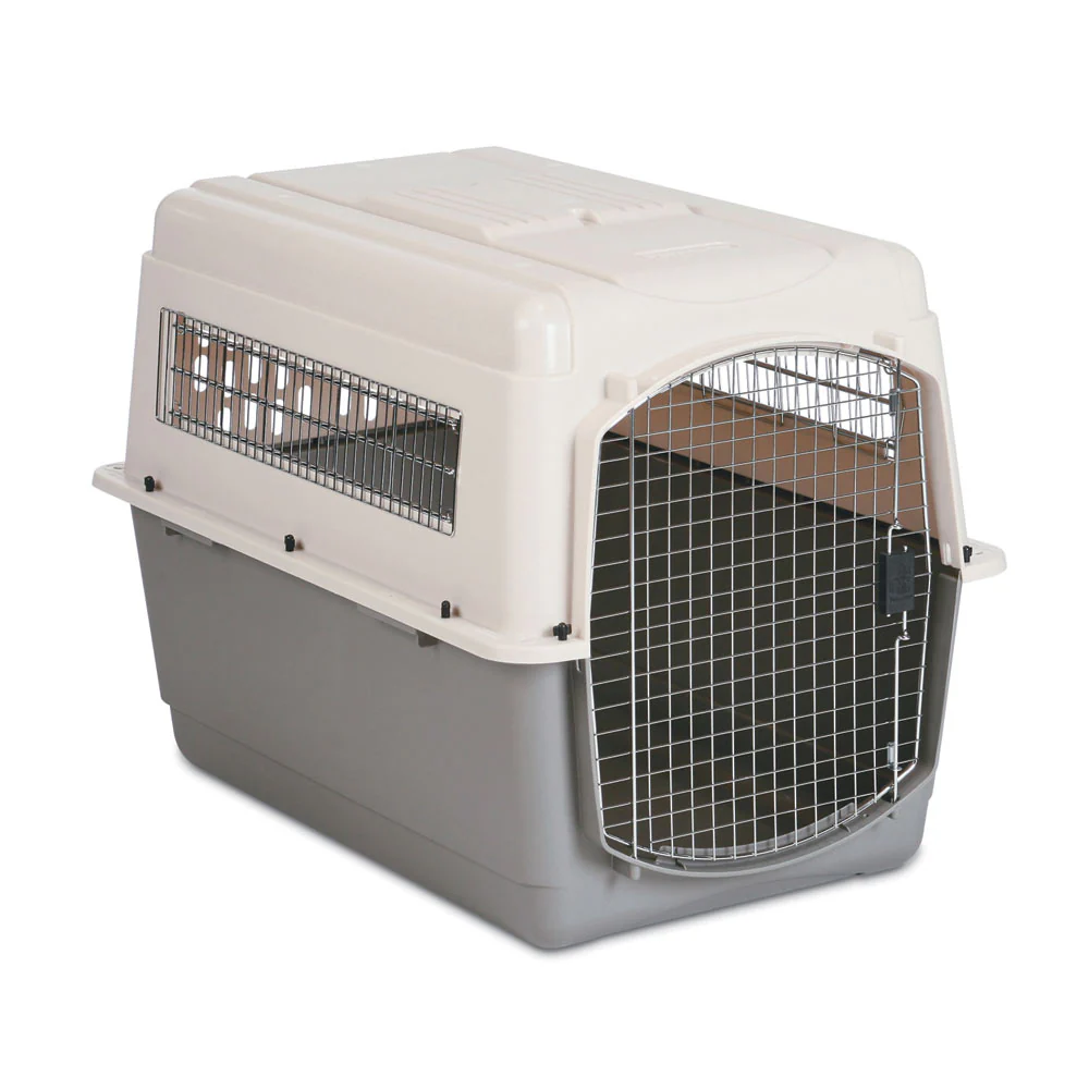 Petmate® Ultra Vari Kennel Taupe/Black Color 70-90 Lbs