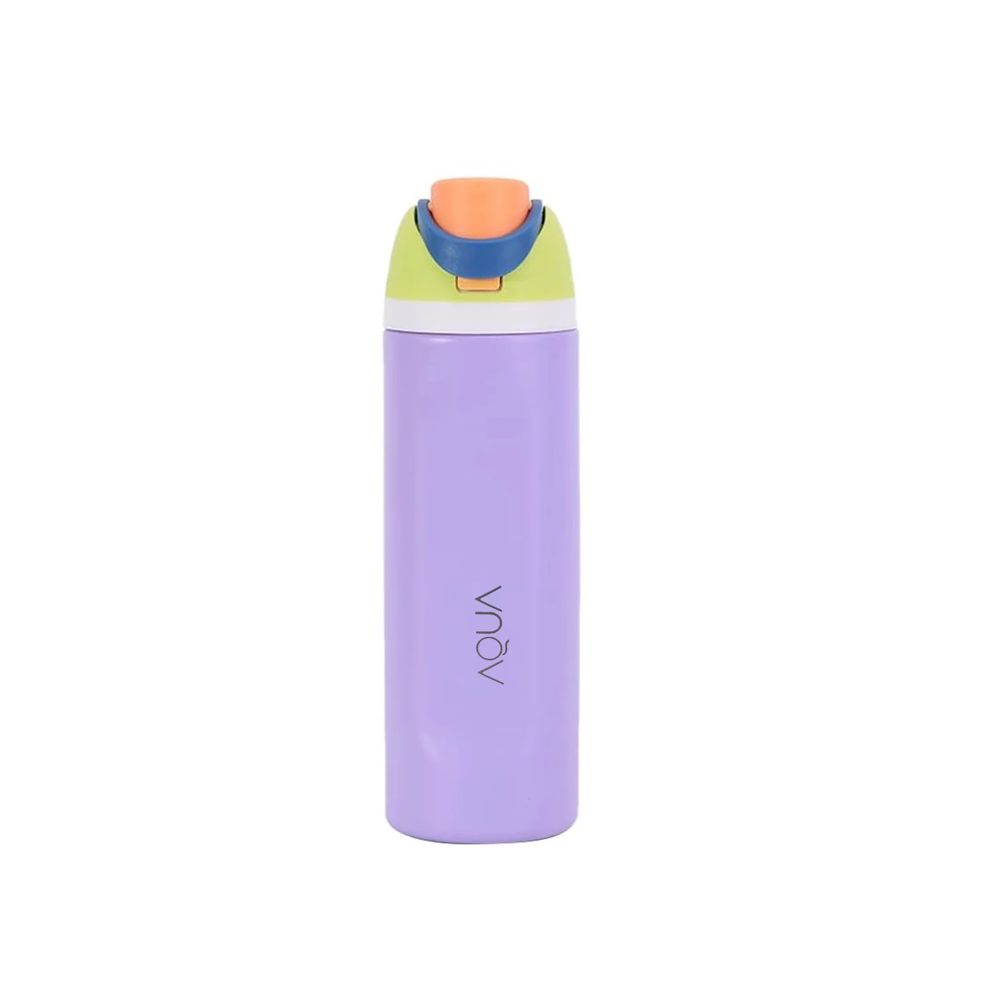 Aqua 590ml Stainless Steel Flask Purple