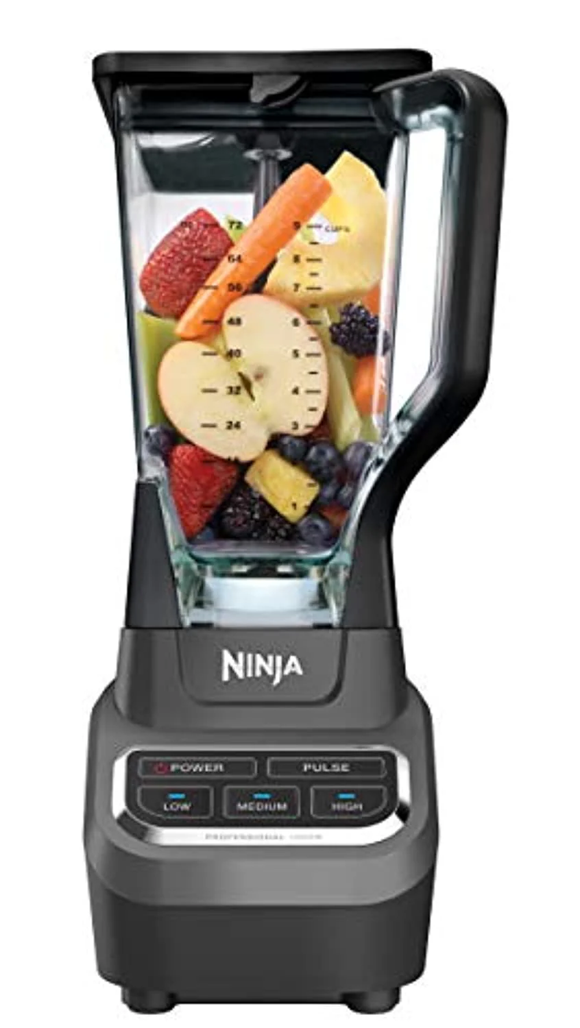 Professional 72 Oz Countertop Blender with 1000-Watt Base and Total Crushing Technology for Smoothies, Ice and Frozen Fruit