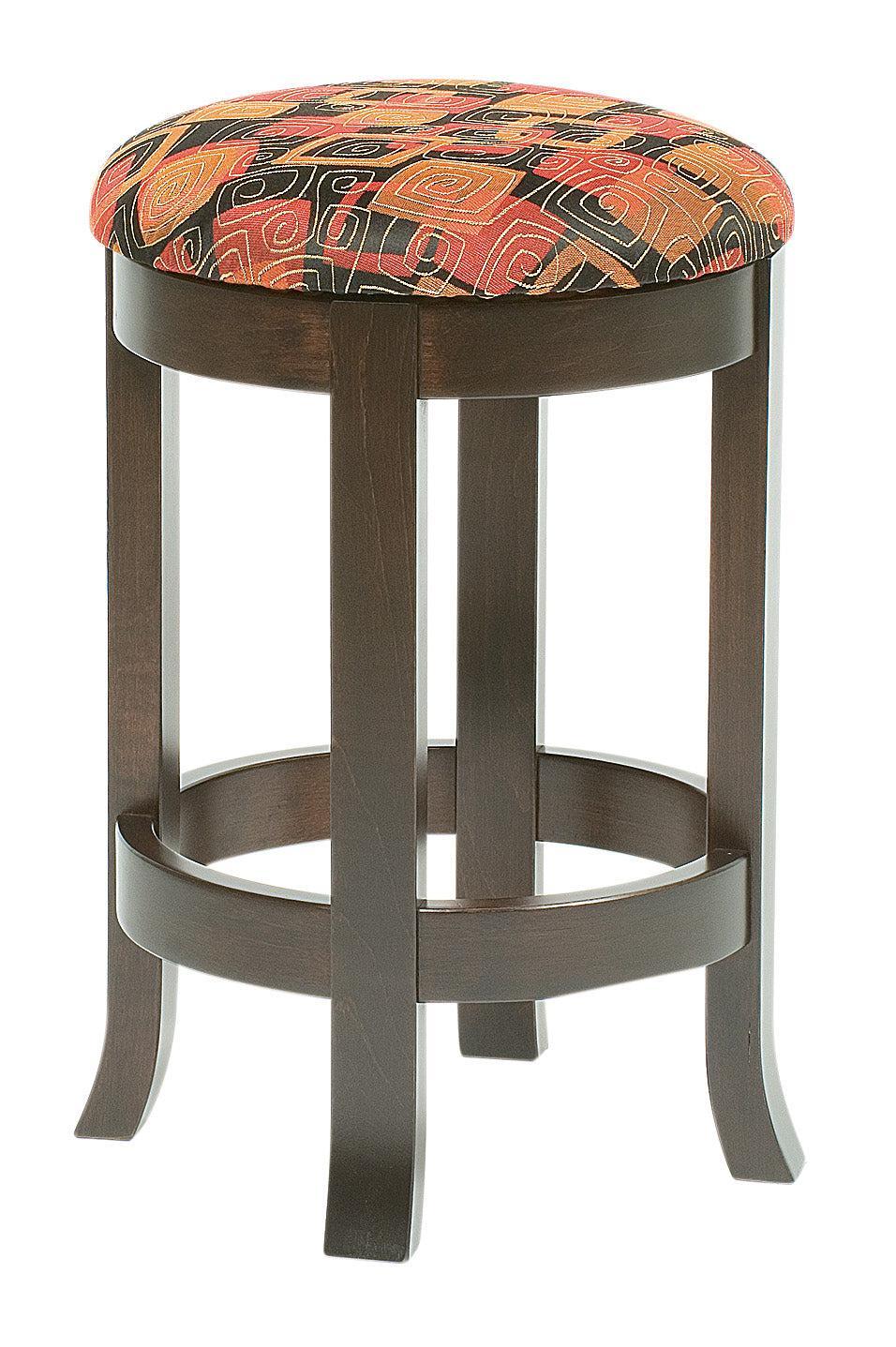 Amish Belmont Swivel Bar Stool