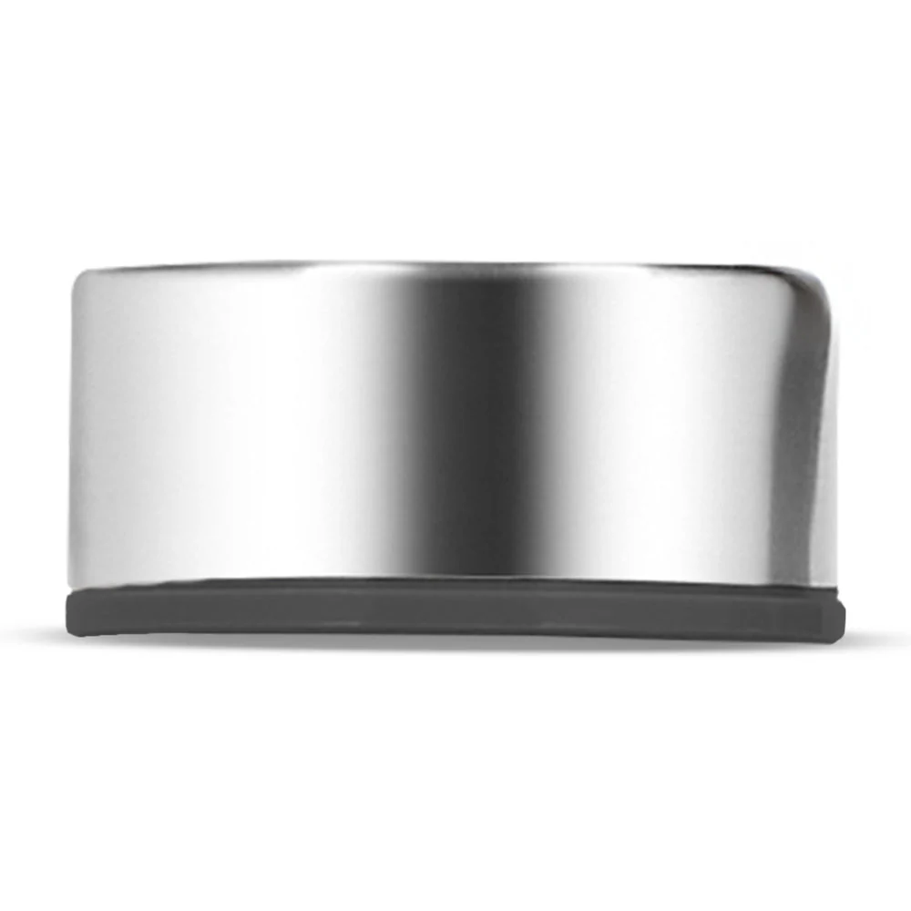 Borosil SS Lid For Glass Bottles Narrow Mouth, Silver