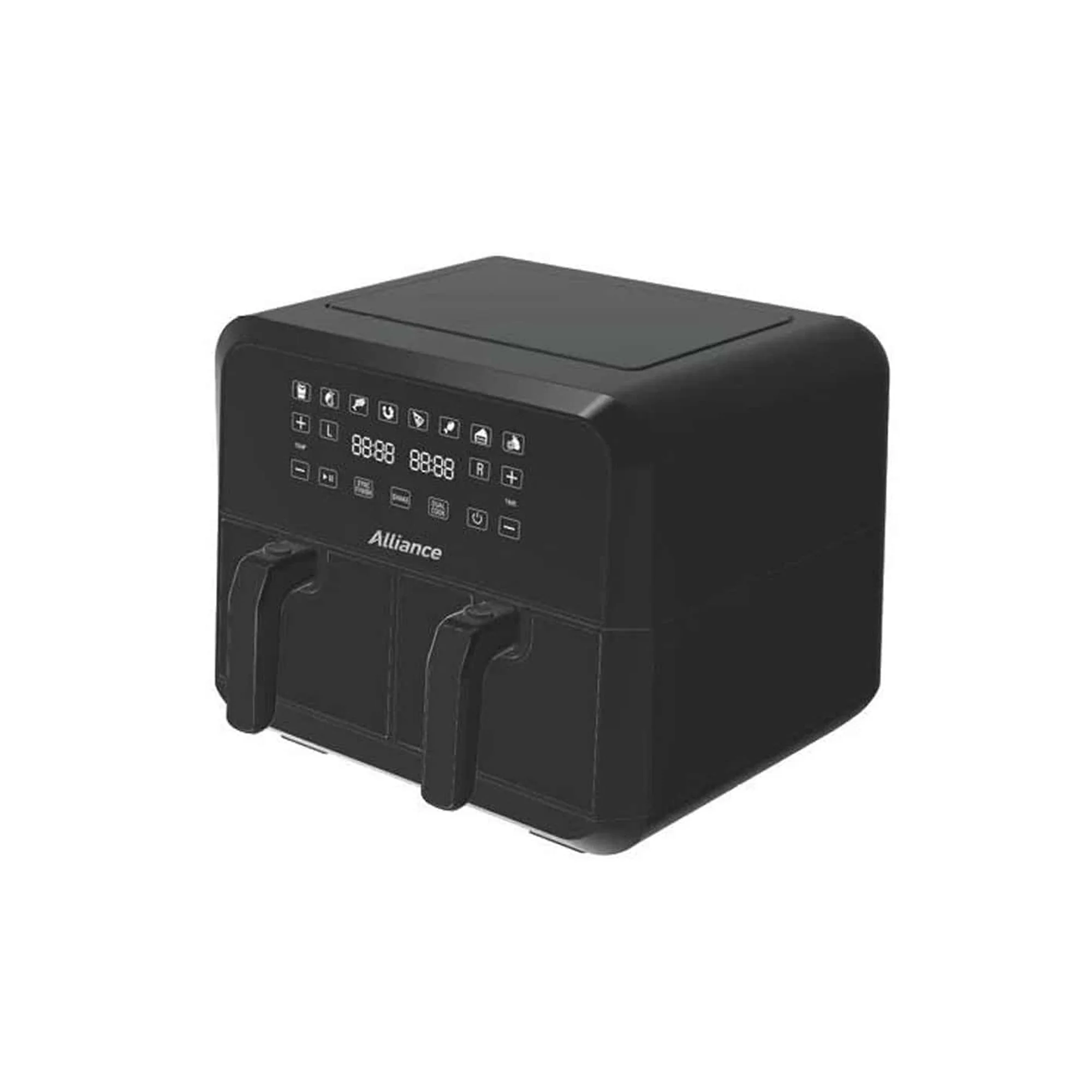 Alliance 8L Digital Dual Basket Air Fryer - Black