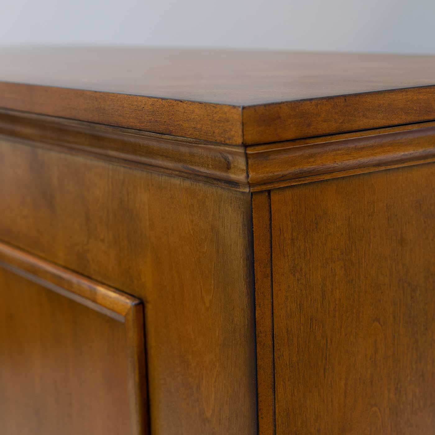 The Elevate 72009 Honey Oak Smart TV Lift Cabinet for 50 Inch Flat screen TVs