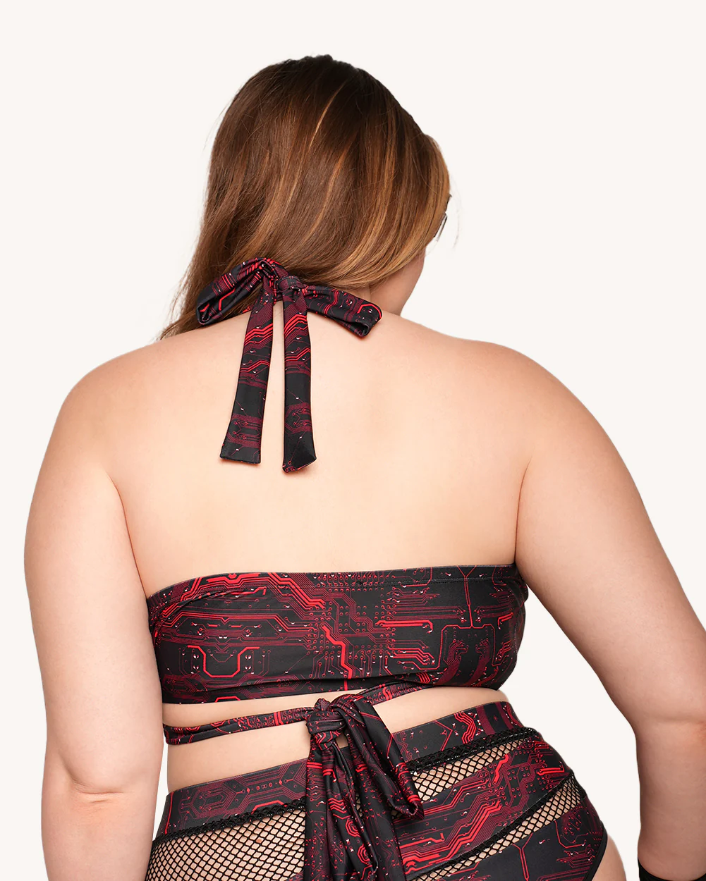 Infinite Matrix O-Ring Bra Top