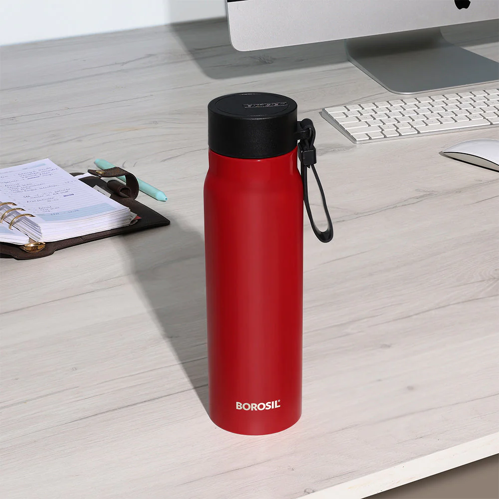 Bliss Bottle, Red, 500 ml-Personalise