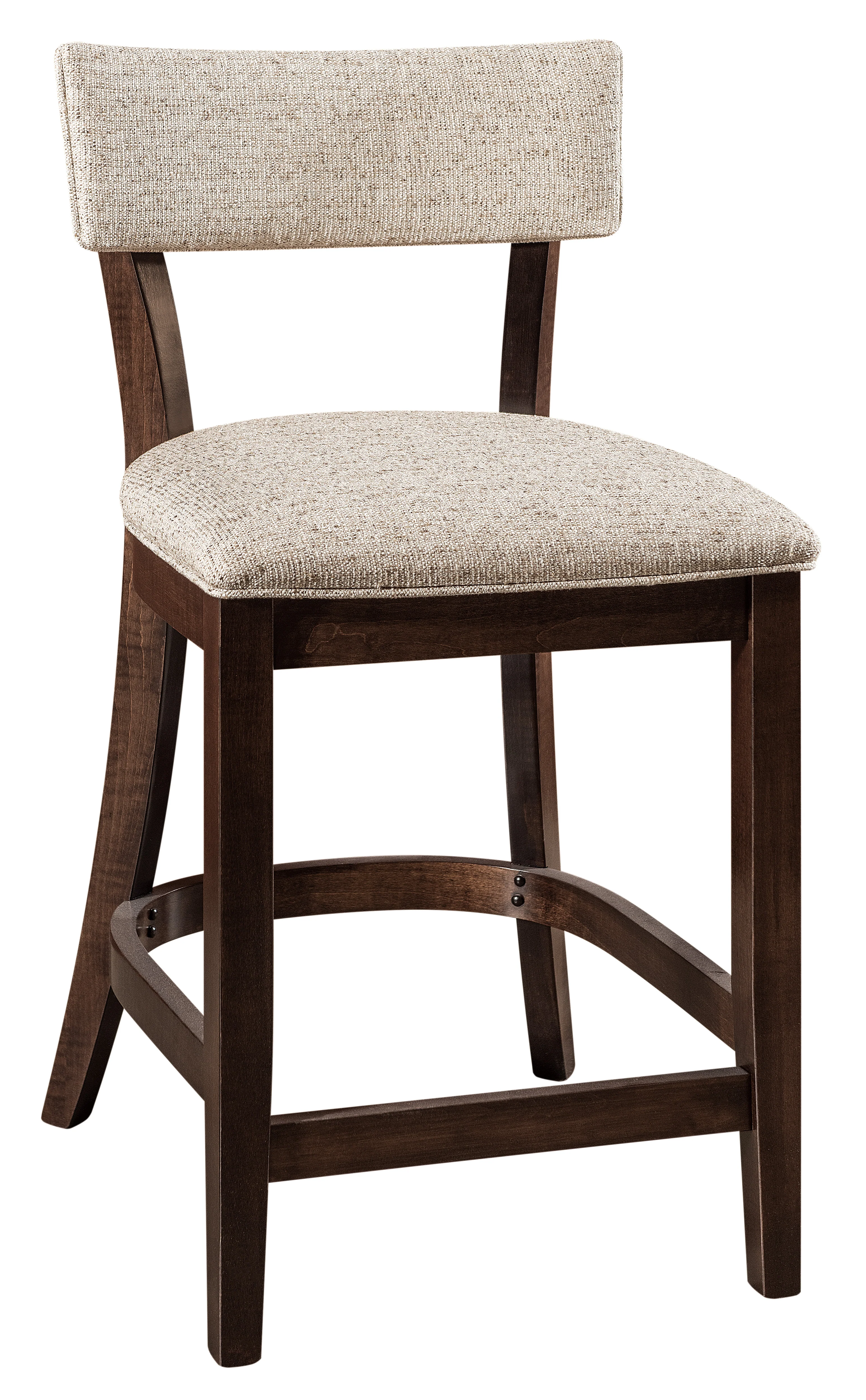 Amish Emerson Stationary Bar Chair