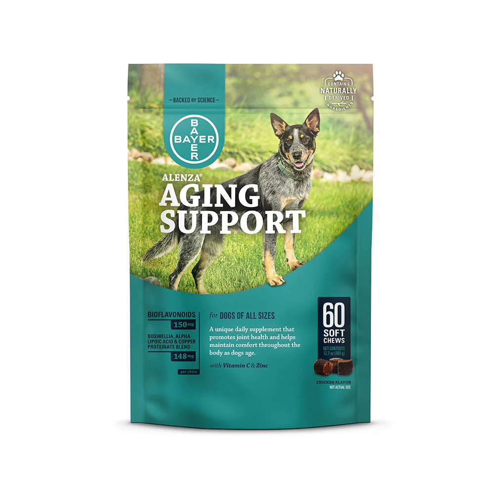 Elanco Alenza® Aging Support Soft Chews Joint Dog Supplement 60 Count