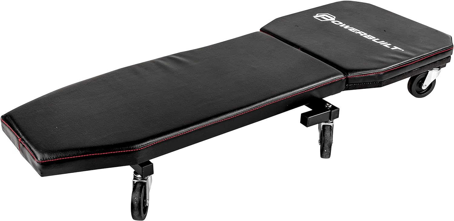 3-in-1 Under Dash Creeper & Knee Pad for Cars/Trucks – Foldable with Padding