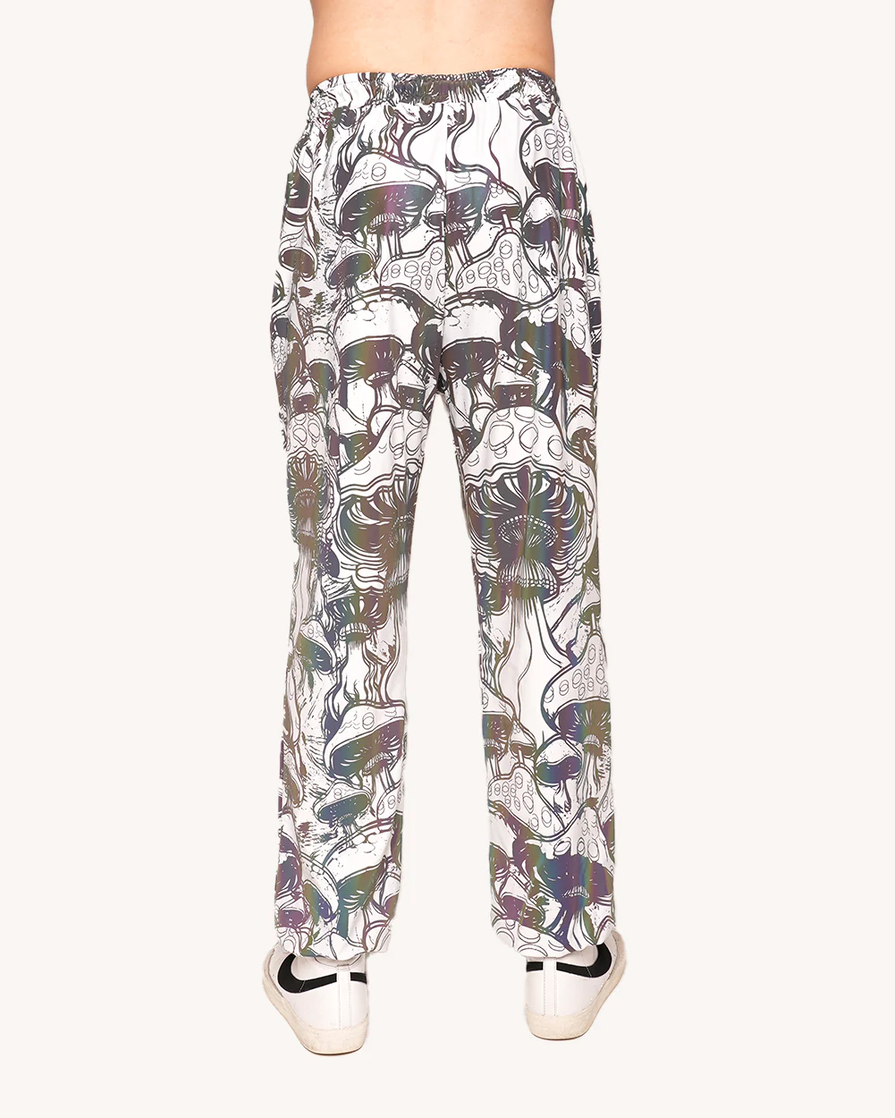 Secret of Life Mushroom Rainbow Reflective Joggers