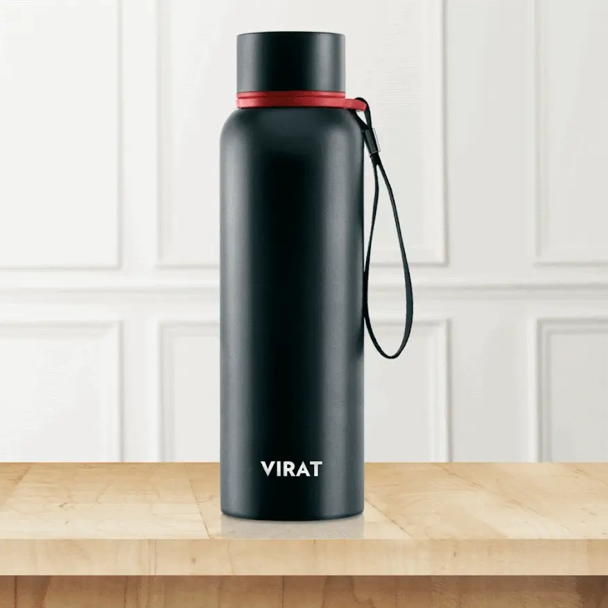 Borosil Trek Black Personalise, 700ml