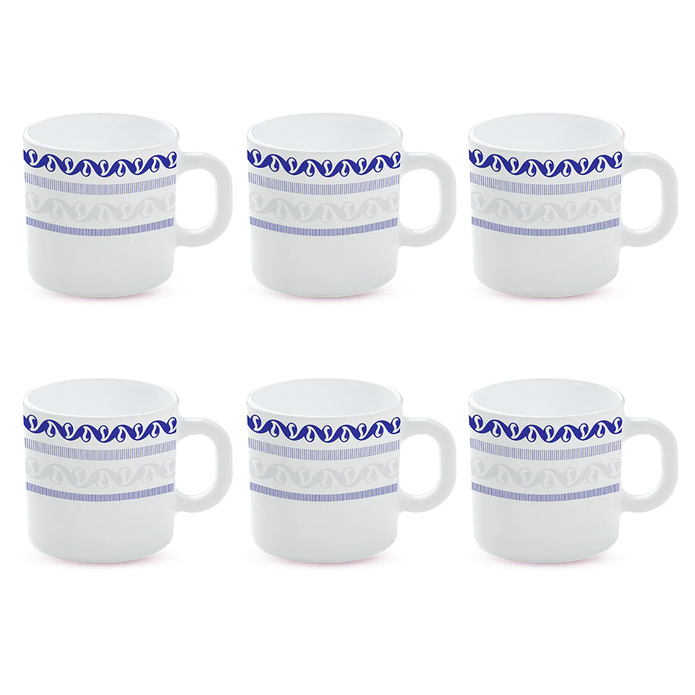 Jazzblue Mug Set, 180ml x 6