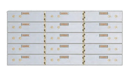 American Vault 515-15 Safe Deposit Boxes 15 Openings 3
