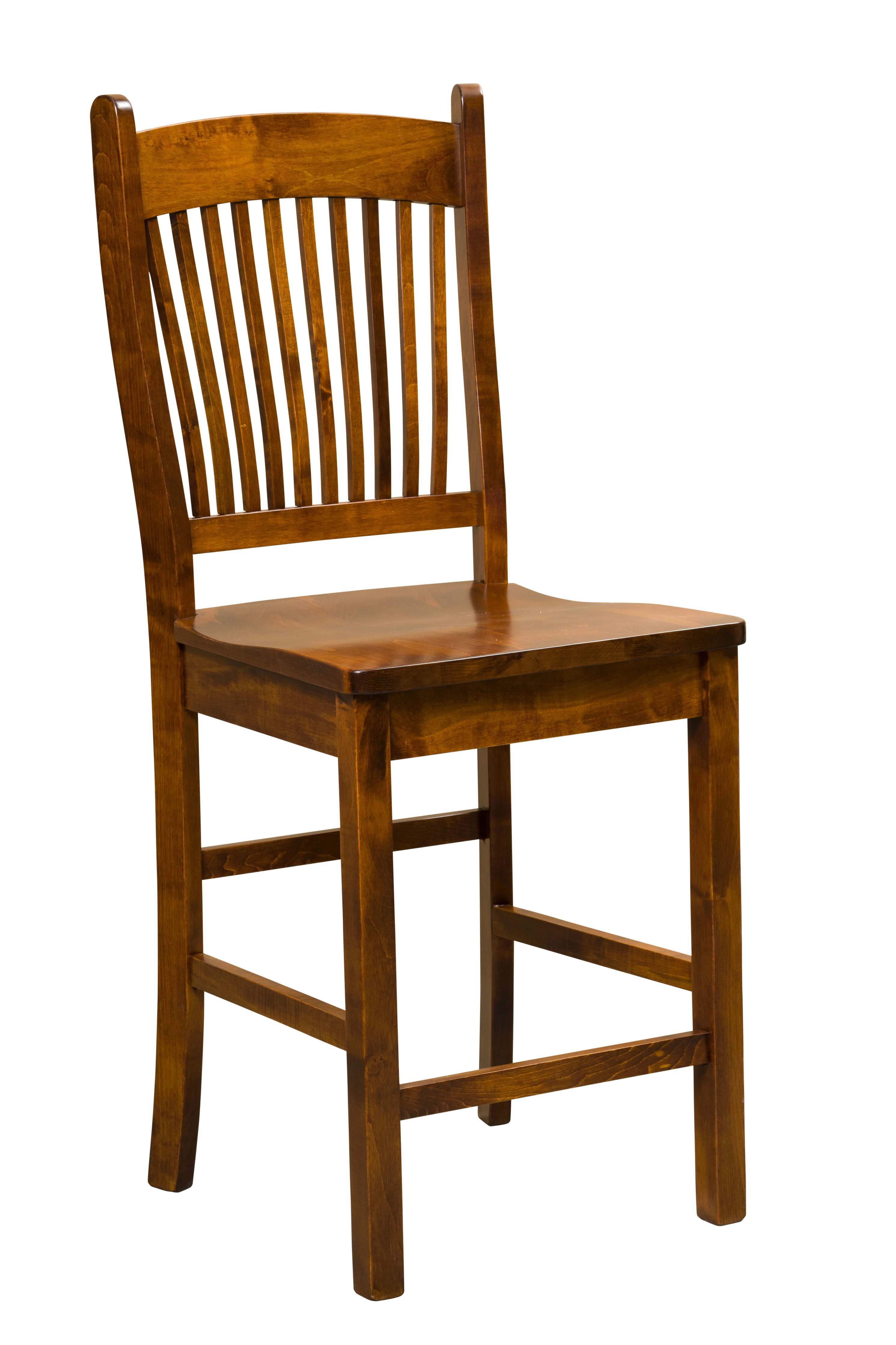Amish Benton Stationary Bar Chair
