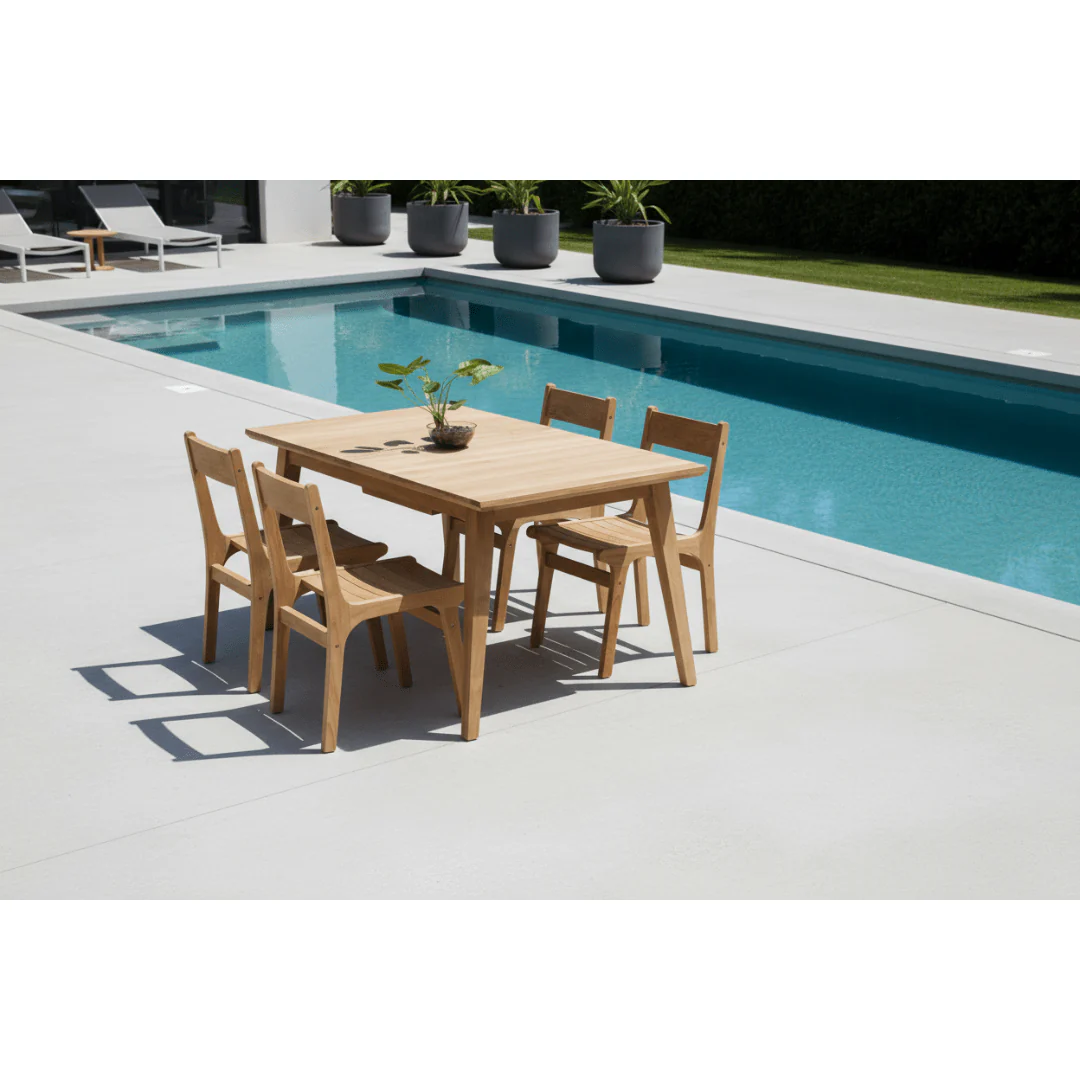 Eluna Teak Outdoor Dining Set