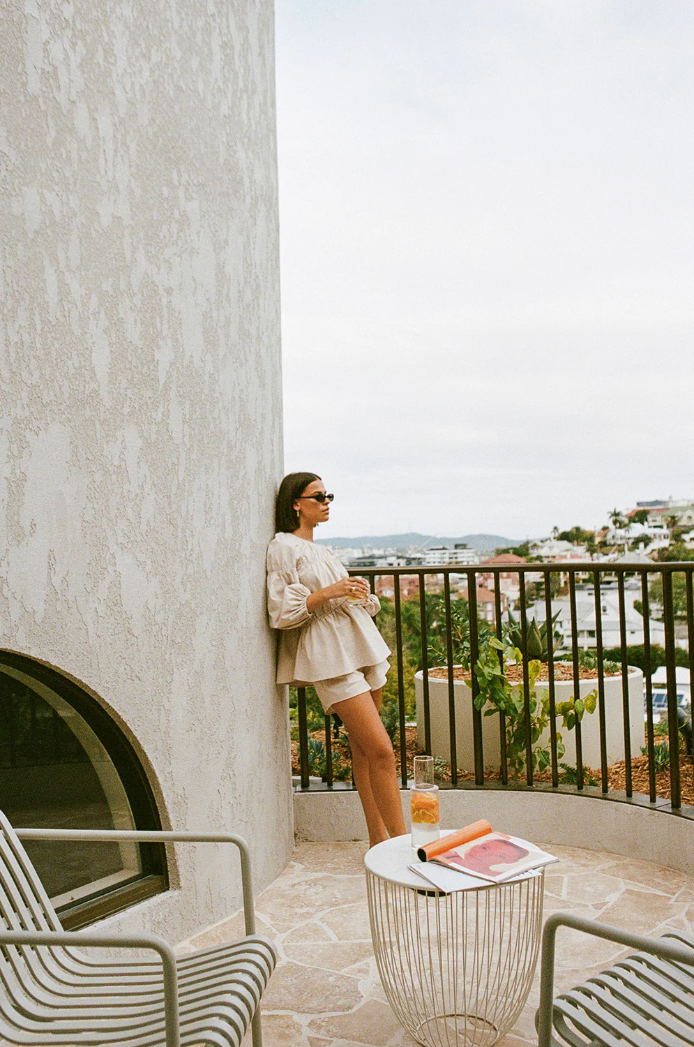 SAMPLE-Akel Top - Tan