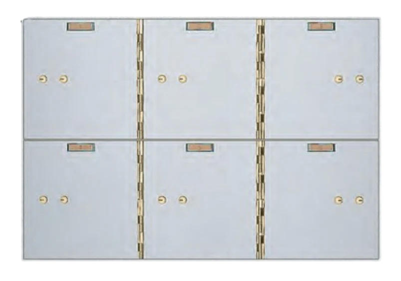 American Vault 522-6 Safe Deposit Boxes 6 Openings 10