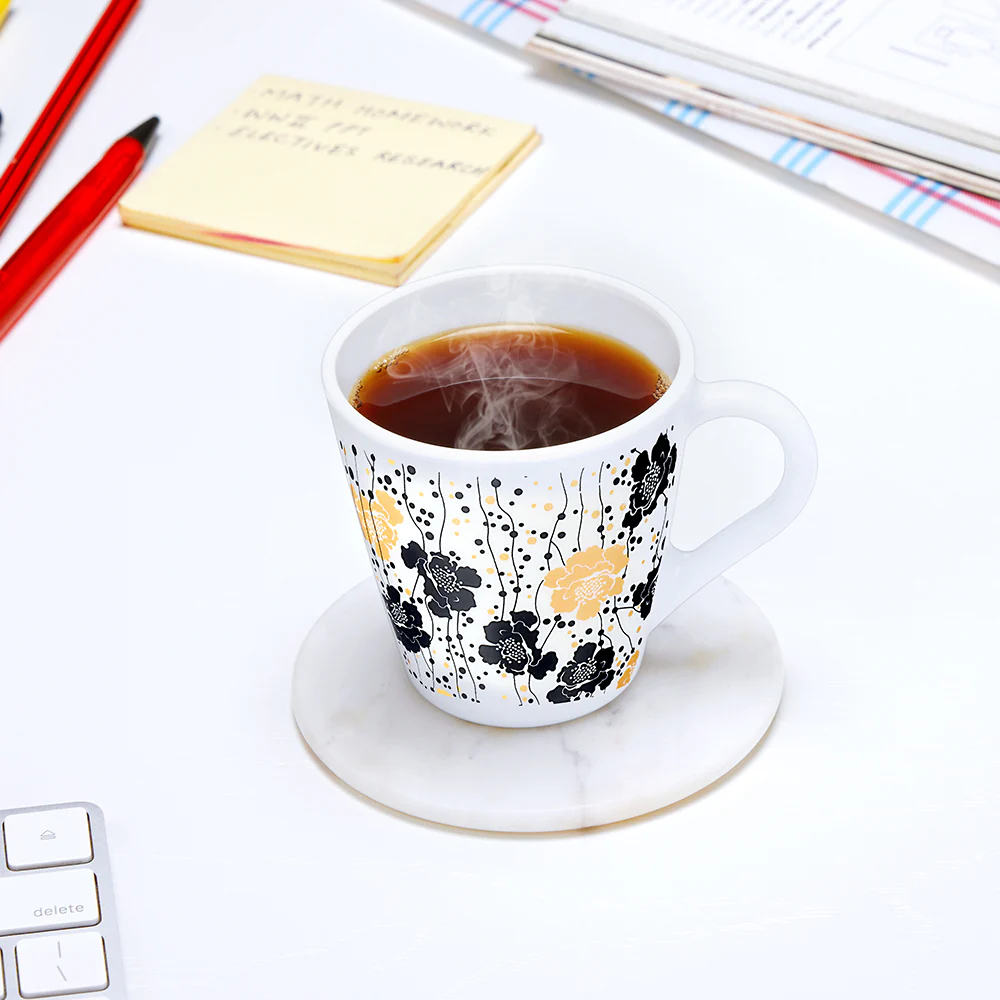 Larah by Borosil Novelty Dreamer Mug Set, 160ml x 6