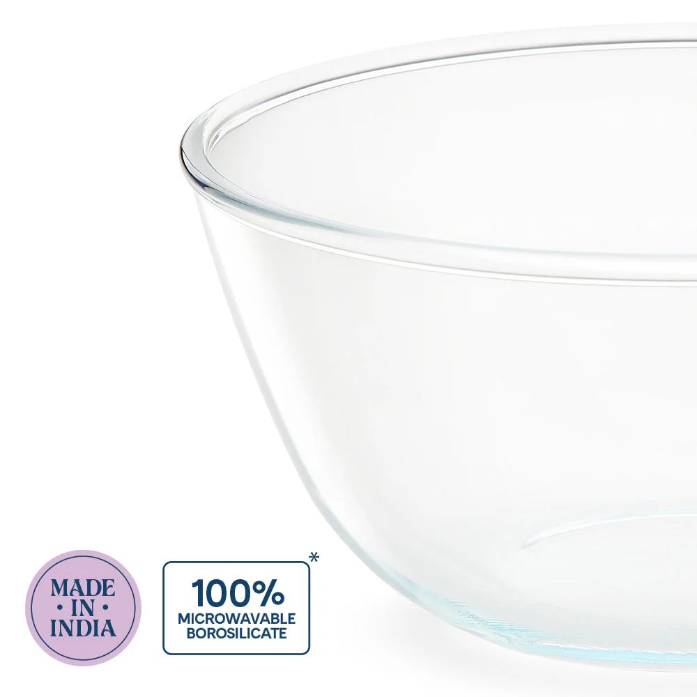 Larah Everyday Glass Bowls, 2.8L