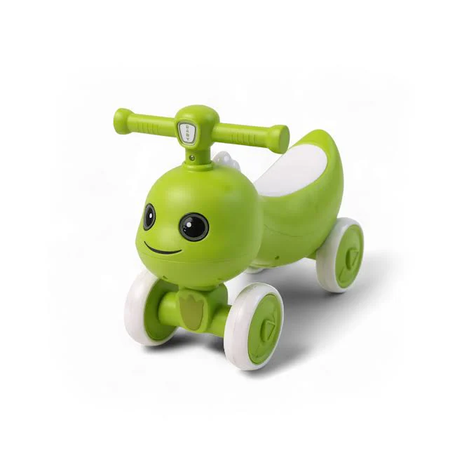 4 Wheel Balance Bike Green