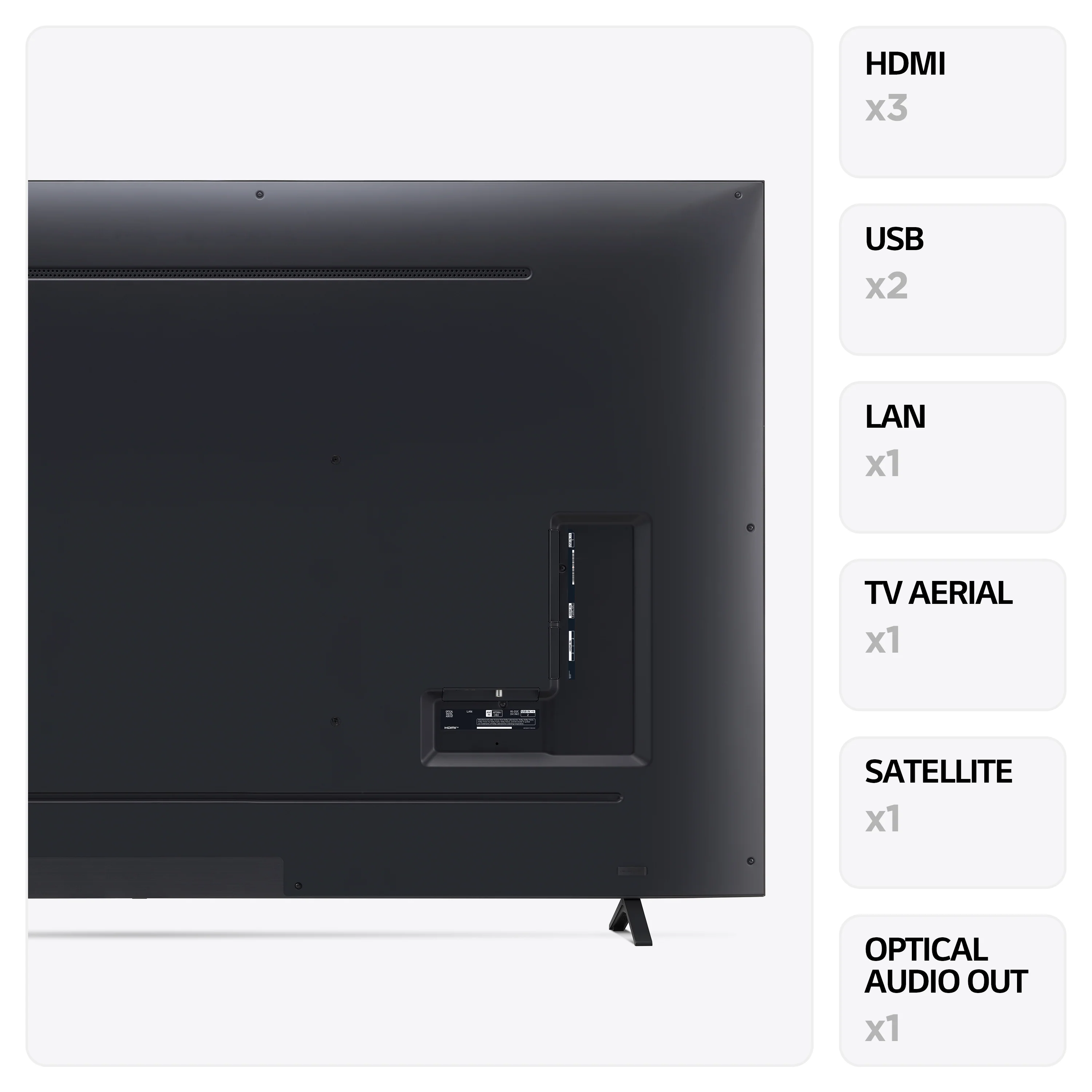 LG 86鈥?4K Ultra HD Smart TV with webOS & AI ThinQ | 86UR78006LB.AEK