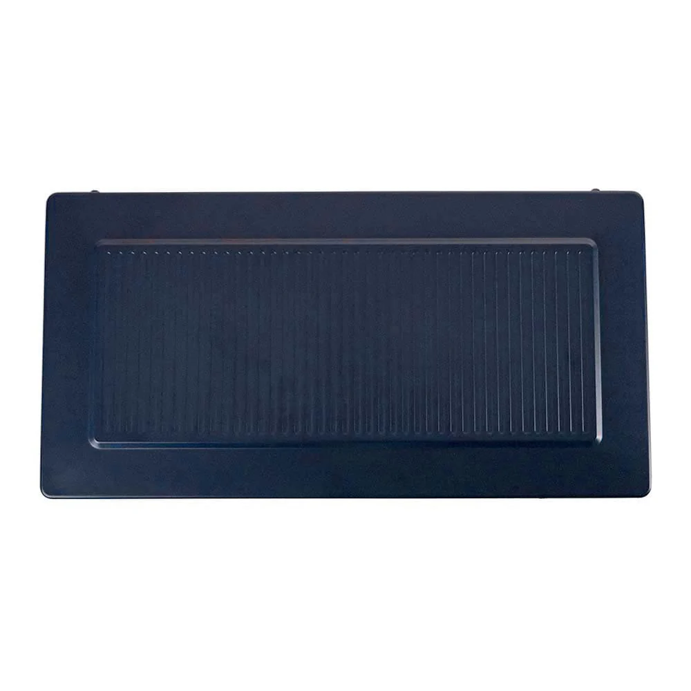 Country Living Navy Blue Infrared Electric Fireplace Stove Heater