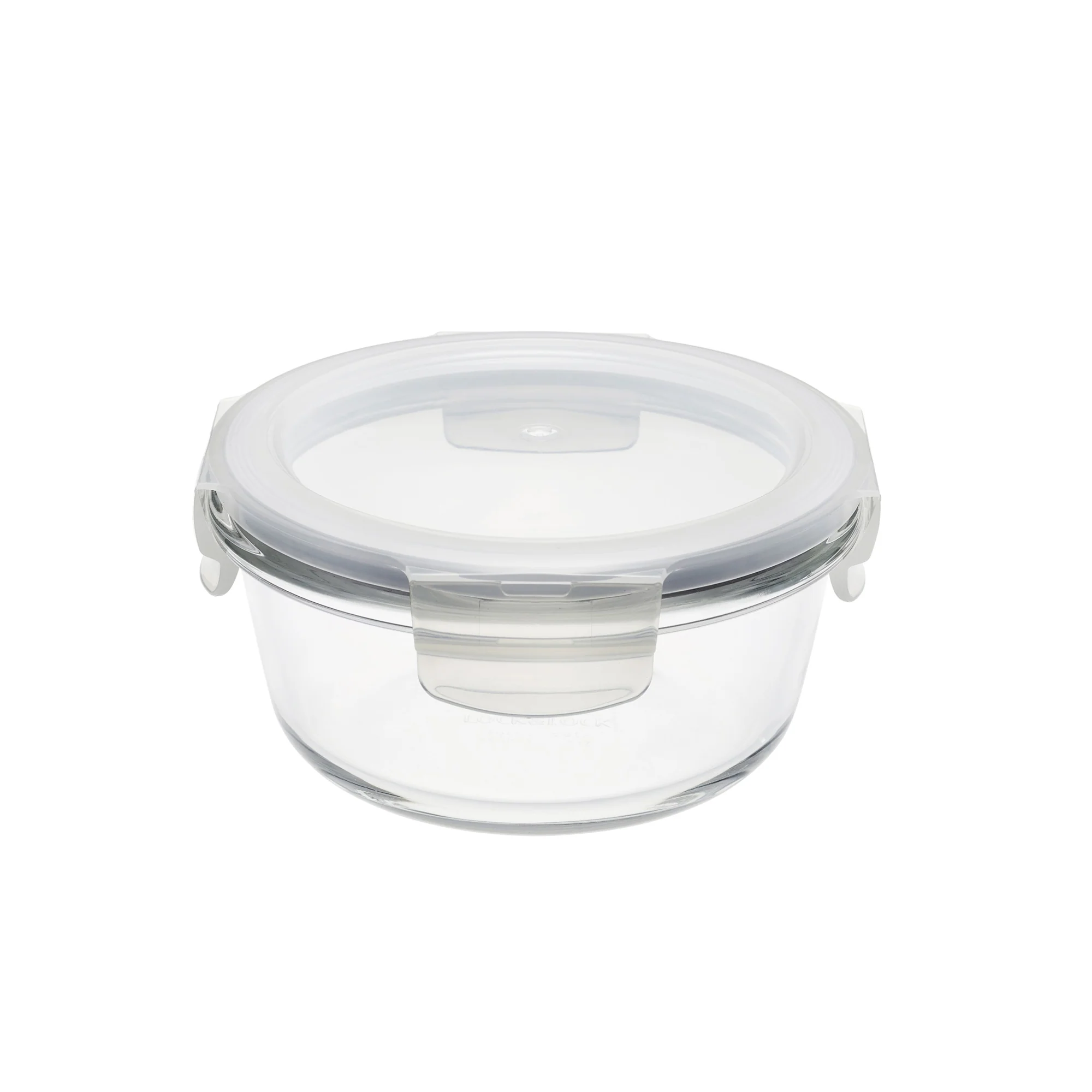 Aqua 5 Piece 400ml Glass Food Storage Container Set Clear