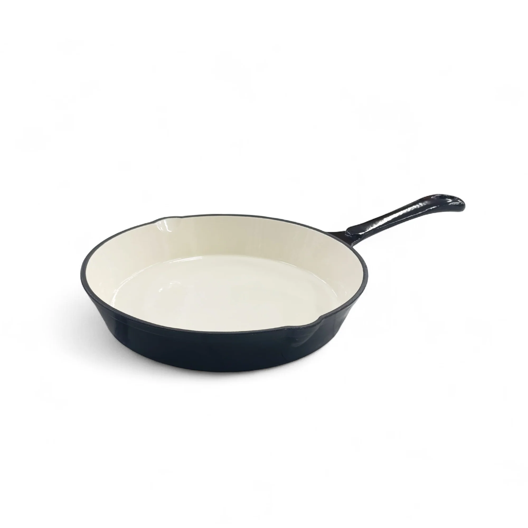 CH 25cm Cast Iron Frying Pan Black