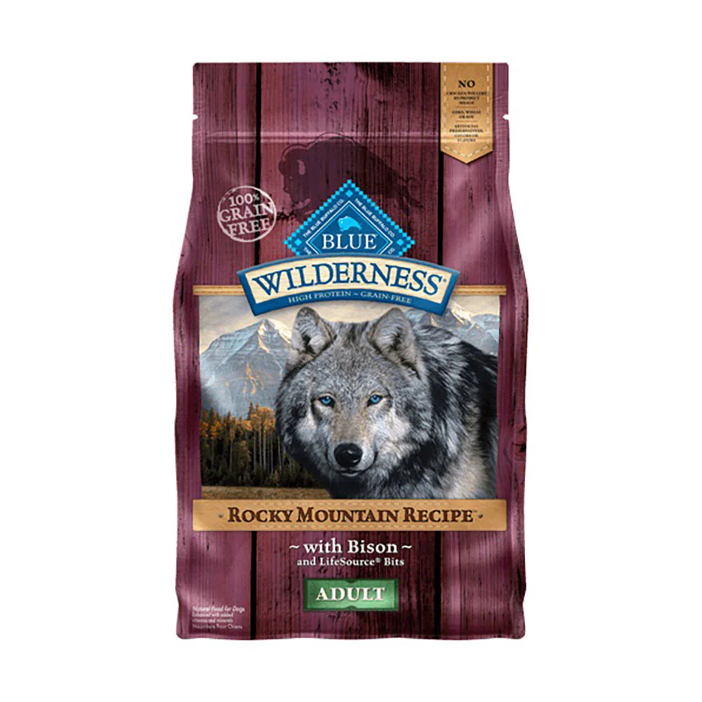 Blue Buffalo® Wilderness™ Rocky Mountain Recipe™ Grain Free Bison Adult Dog Food 22 Lbs