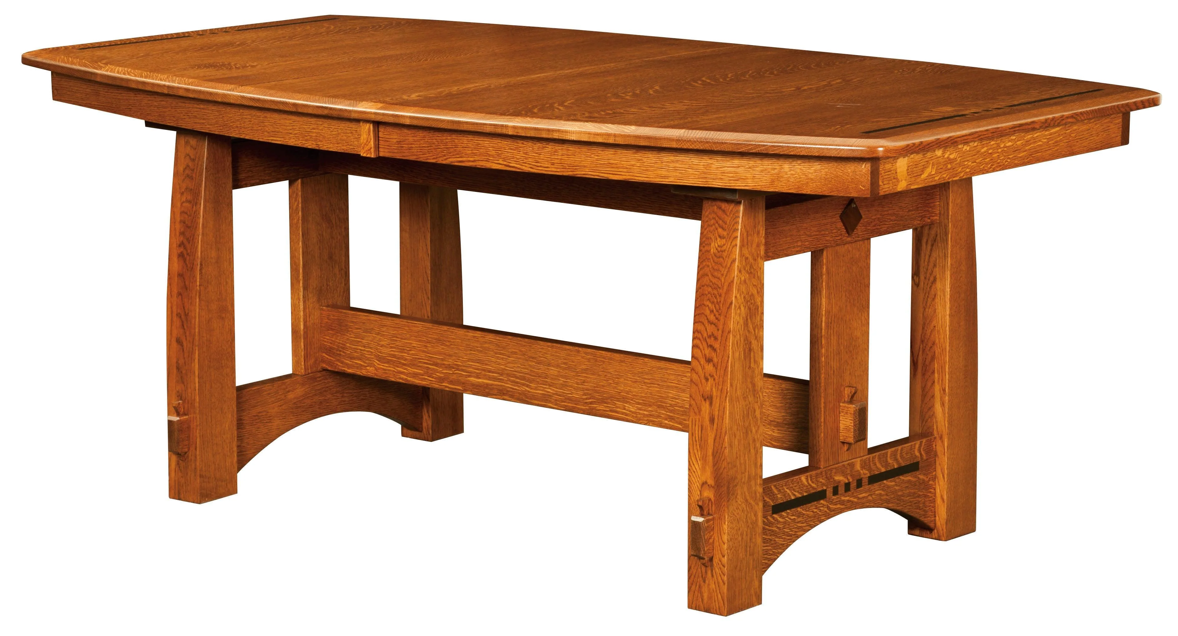 Amish Colebrook Trestle Table