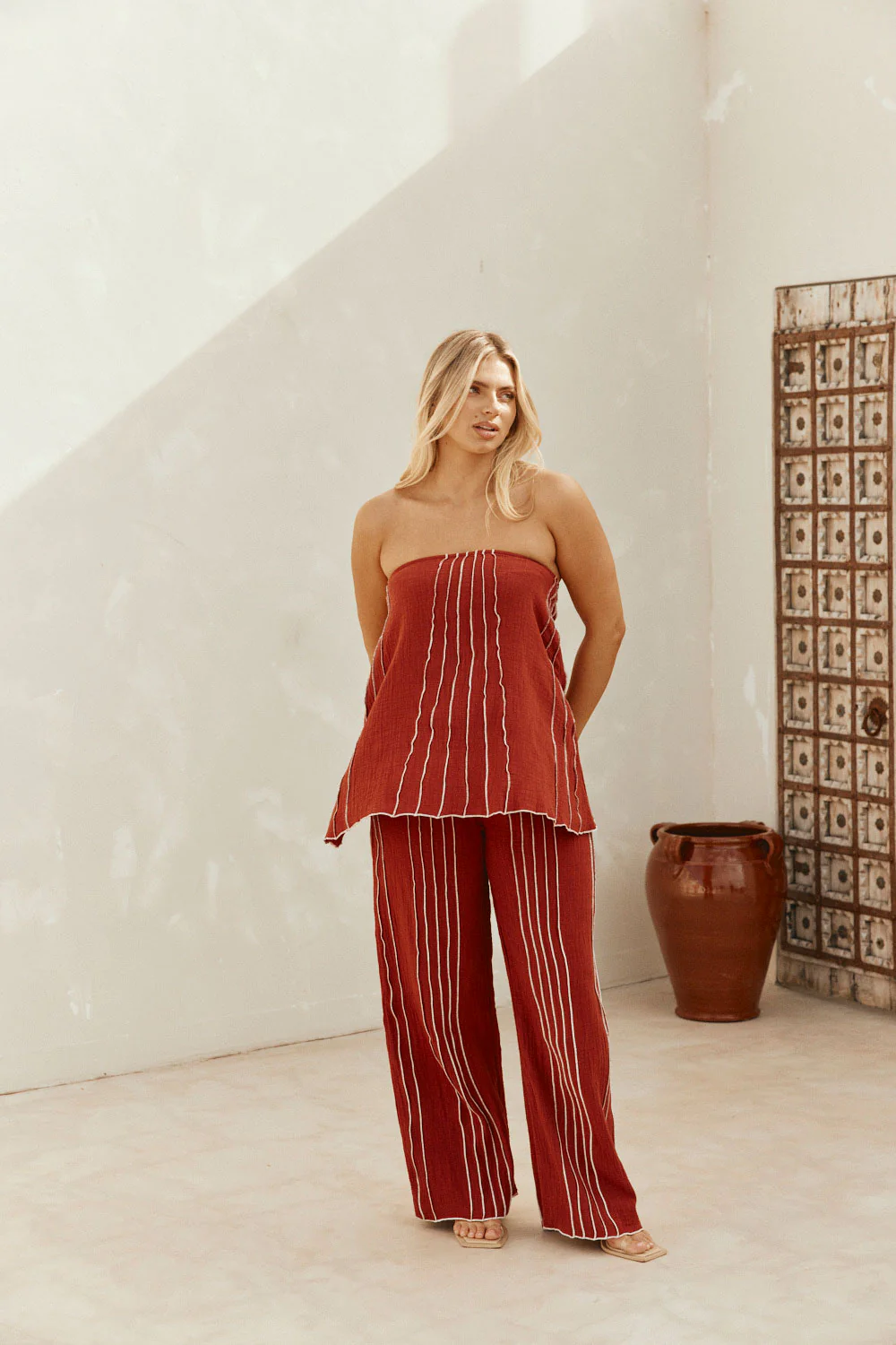 Emilia Pants - Merlot