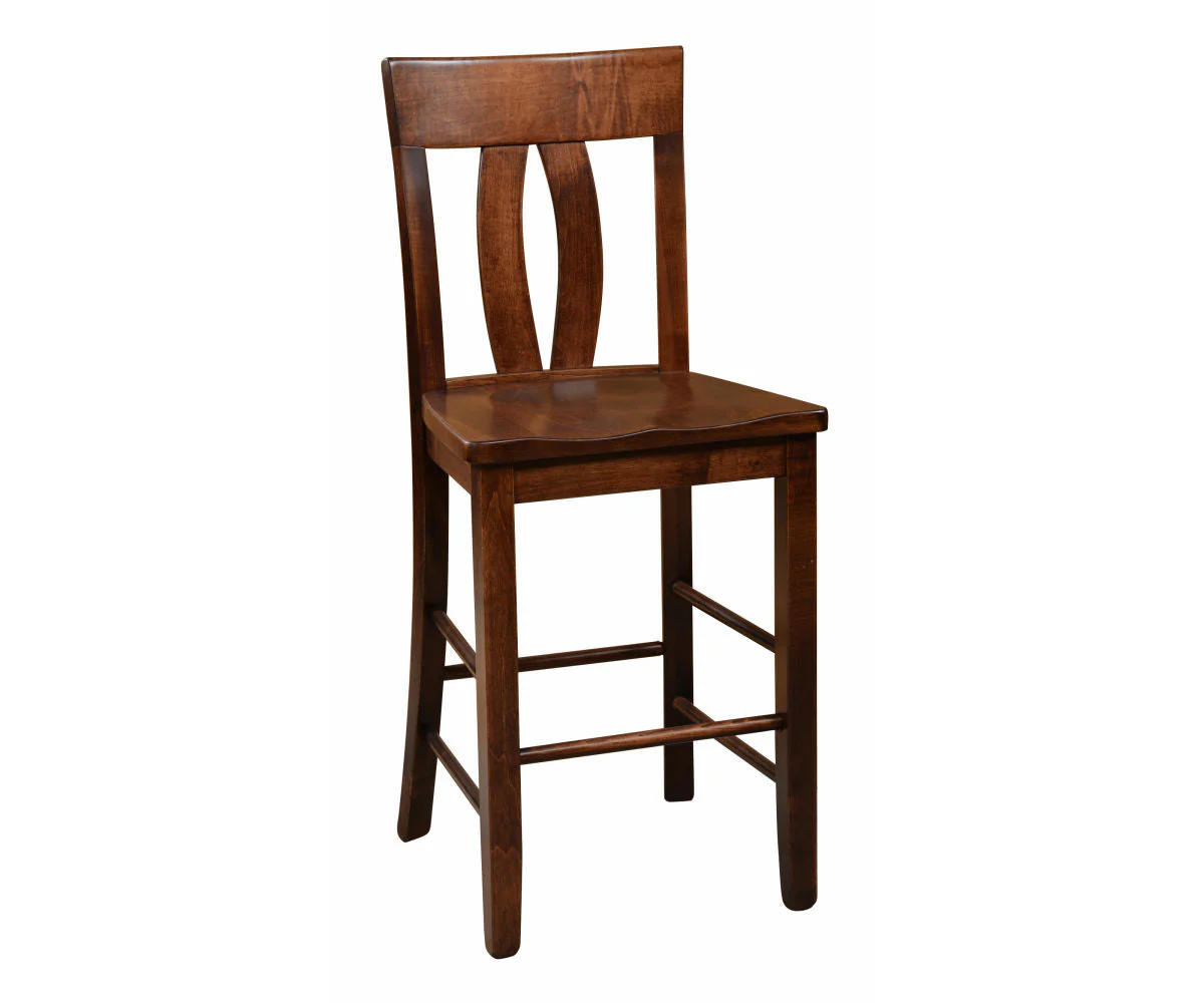 Amish Brookfield Stationary Bar Chair