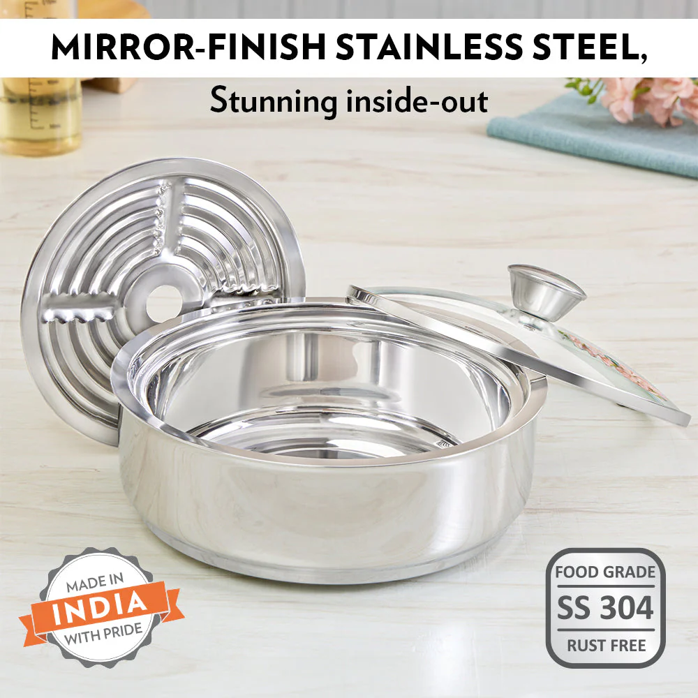 Borosil Servefresh Roti Server, 1.1L