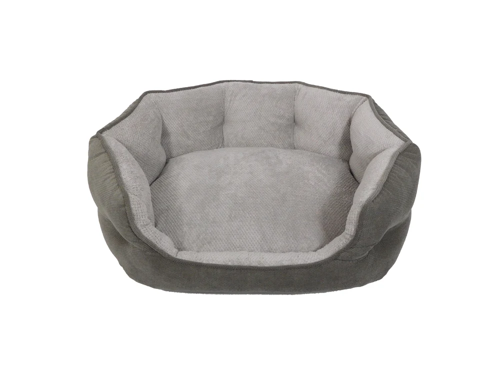 Arlee Home Fashions® OrthoLux™ Hudson Ortho Cozy for Dog Charcoal Grey Medium