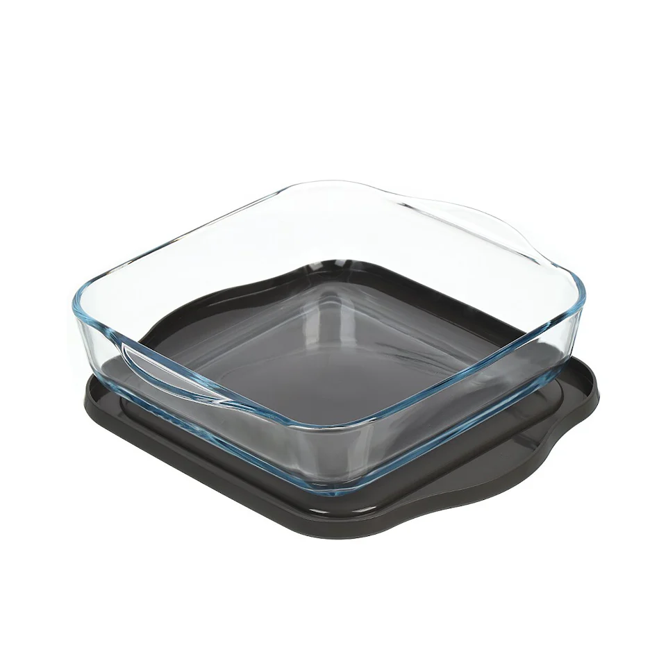 Borcam 3.2Lt Casserole with Lid Grey